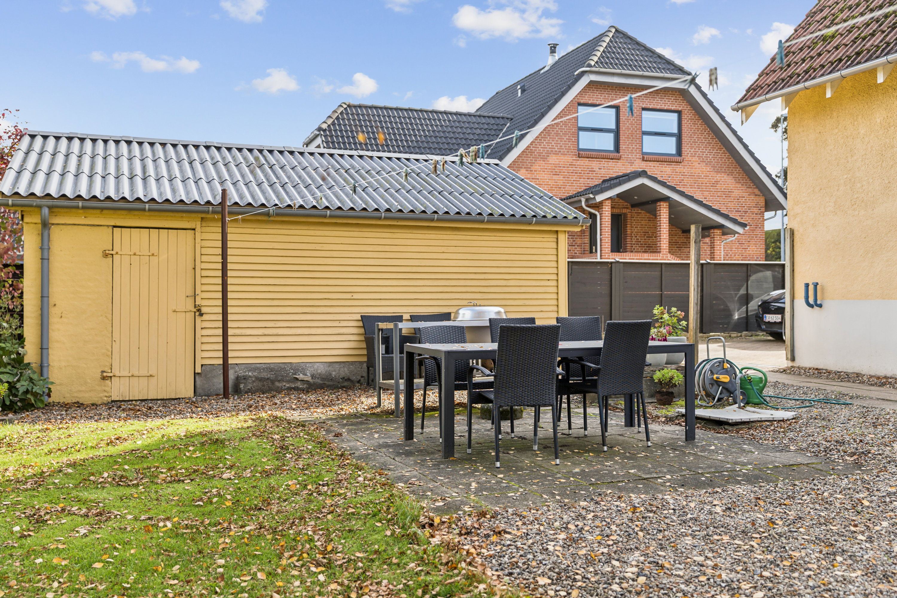 Fremhævet terrasse billede i fuldskærmstilstand. Billede af Løgstørvej 64, Hørby, 9500 Hobro