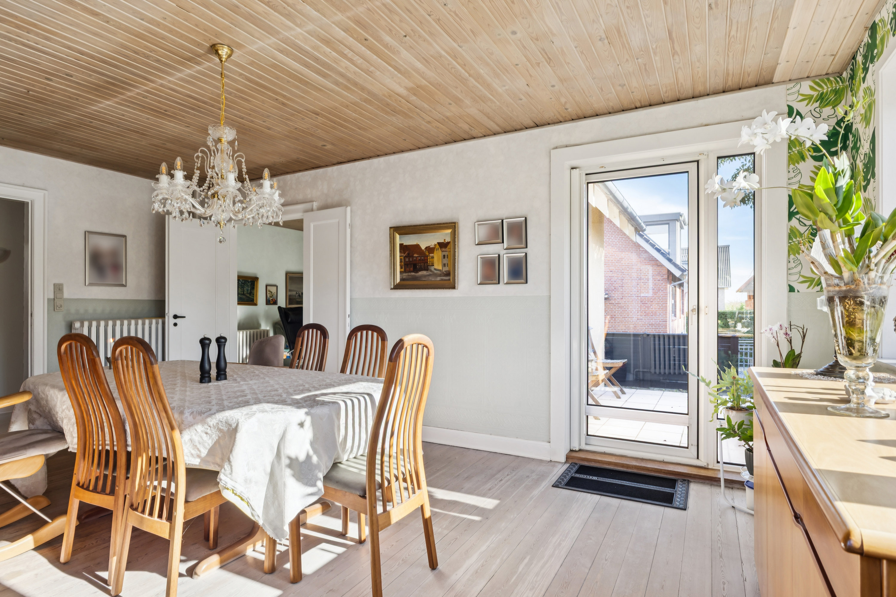 Fremhævet spisestue billede i fuldskærmstilstand. Billede af Løgstørvej 64, Hørby, 9500 Hobro