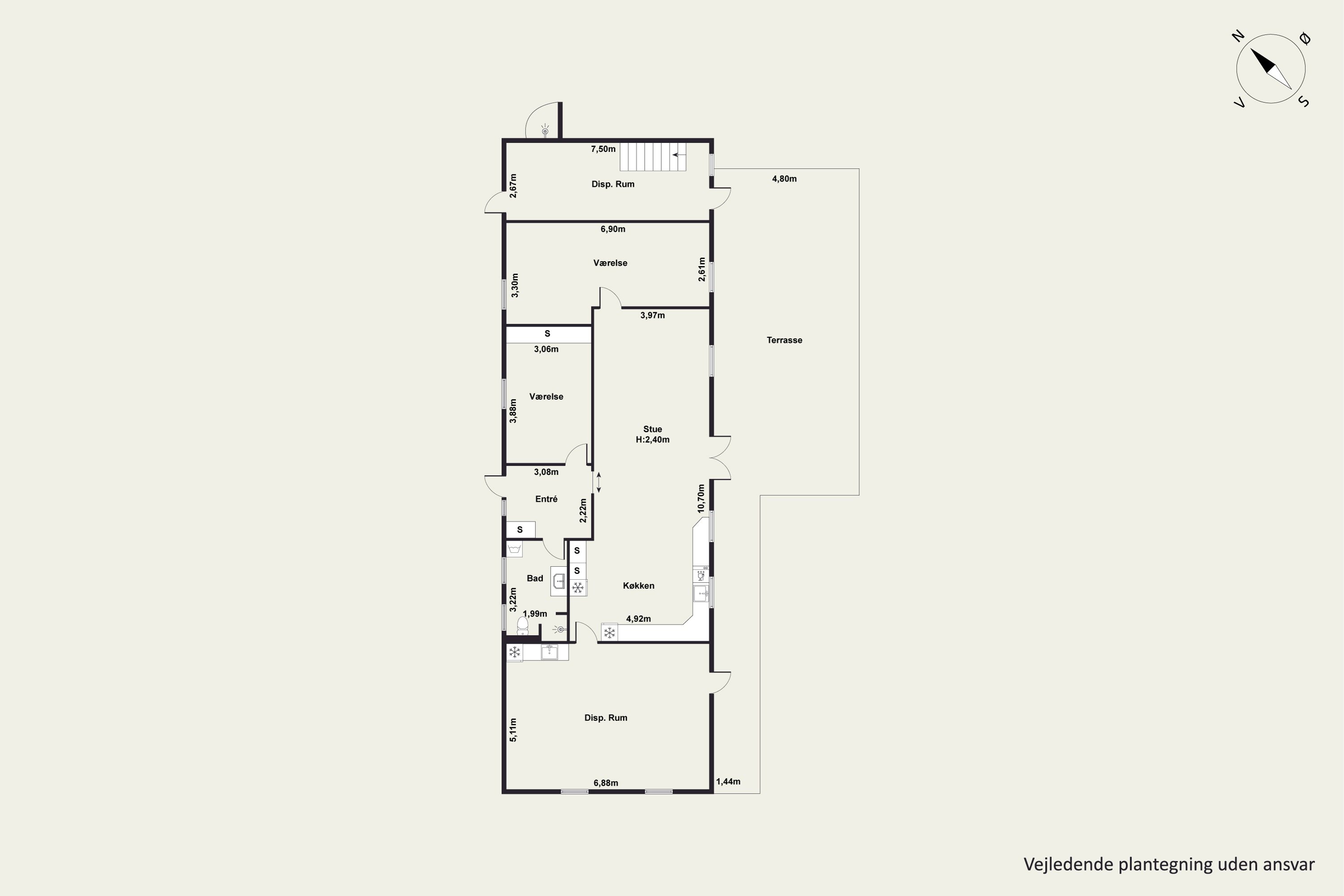Plantegninger billede af Bjælkerupvej 94, 4660 Store Heddinge