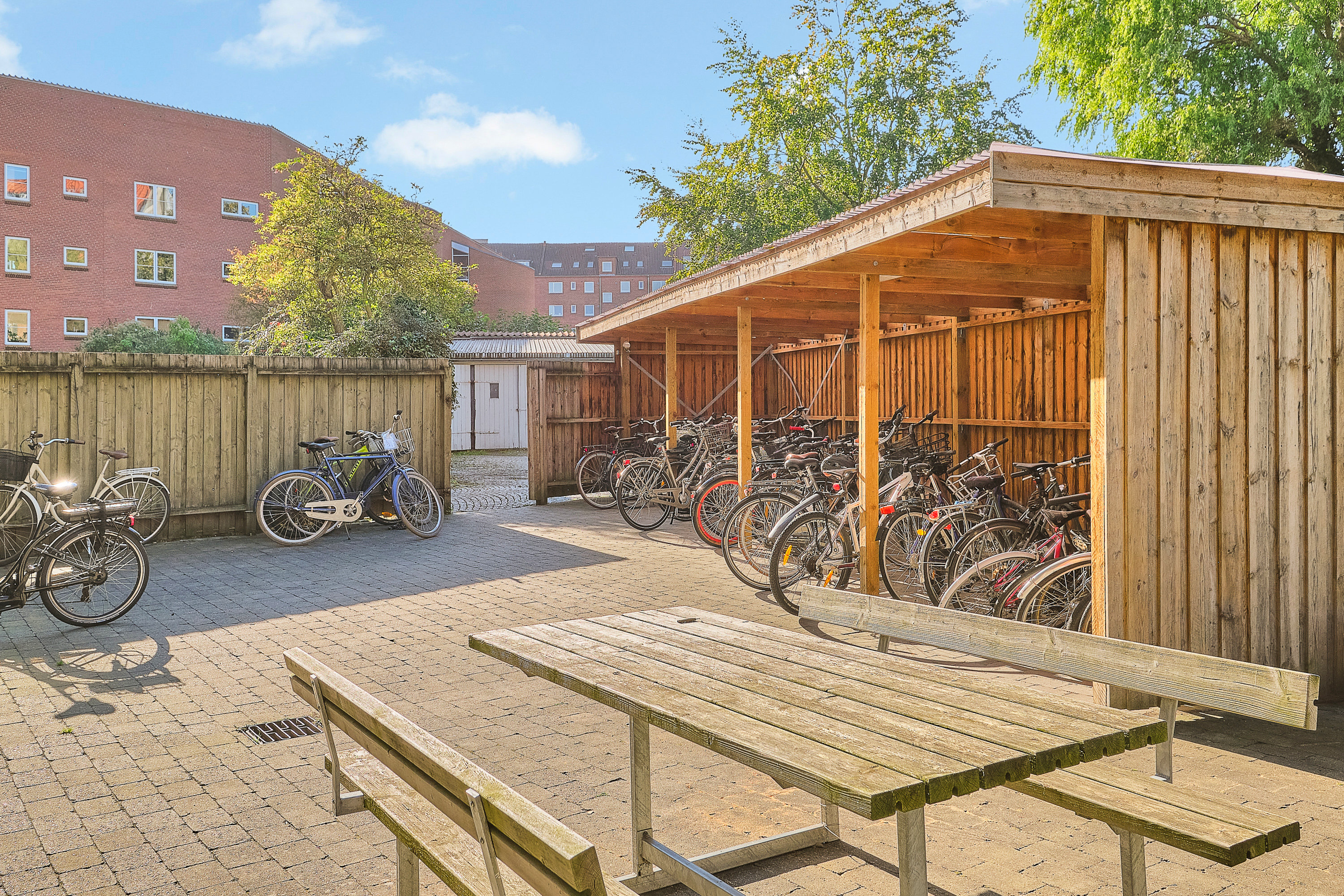 Fremhævet terrasse billede i fuldskærmstilstand. Billede af Janus La Cours Gade 8, 5., 8000 Aarhus C