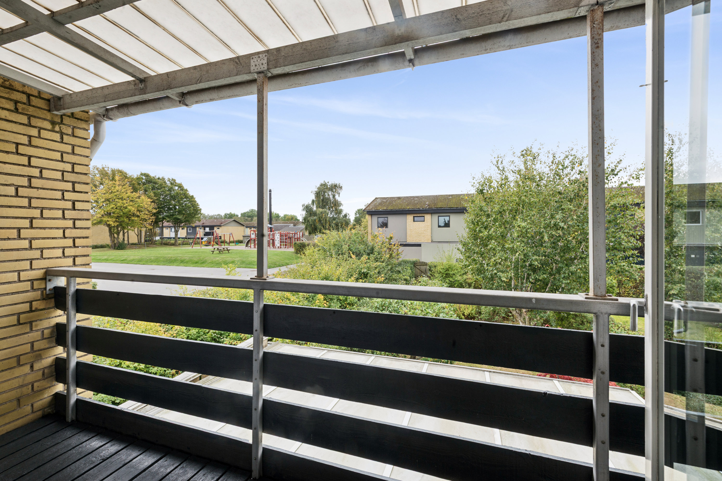 Fremhævet terrasse billede i fuldskærmstilstand. Billede af Vesthegnet 47, 2670 Greve