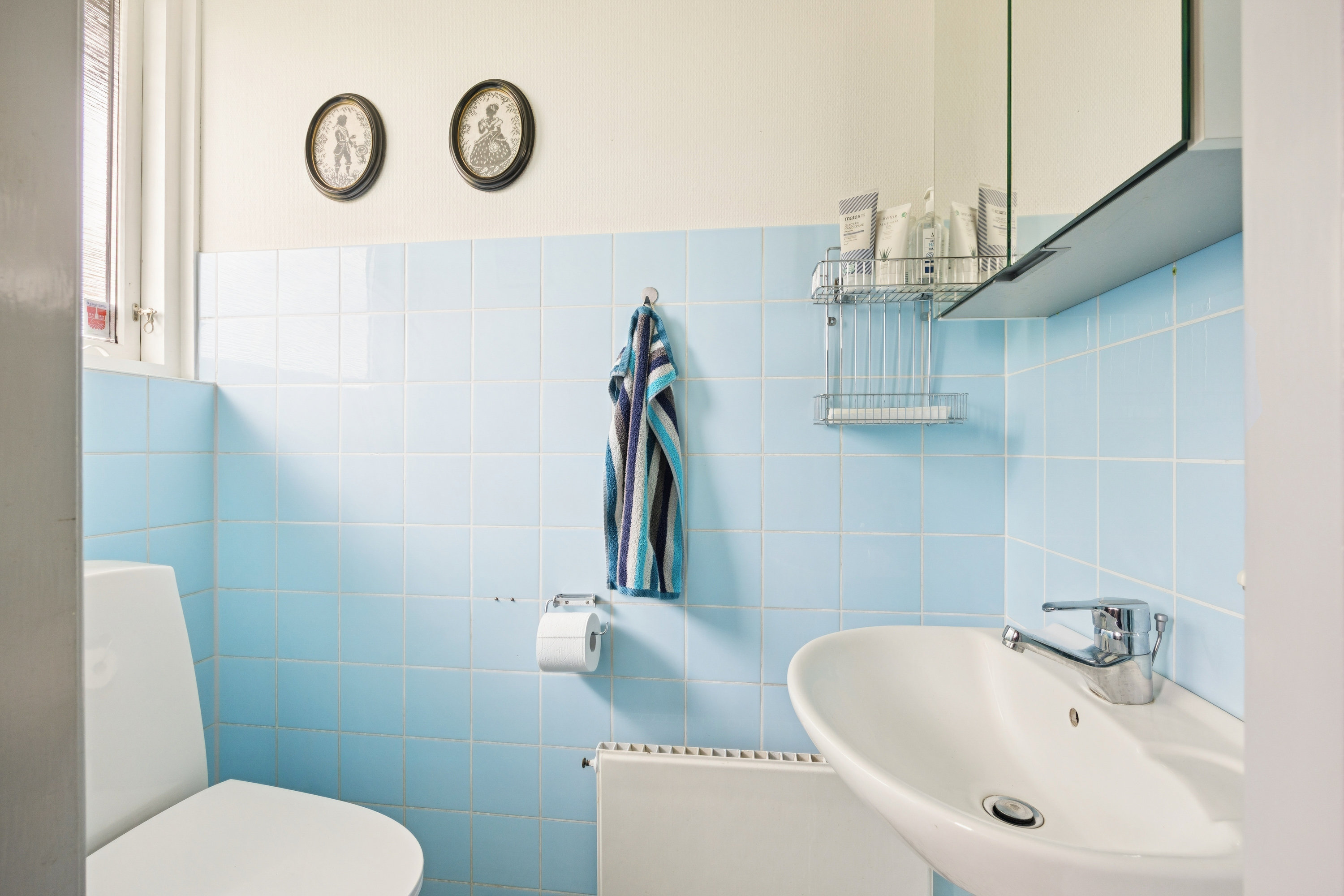 Fremhævet toilet billede i fuldskærmstilstand. Billede af Storebjerg 43, 2670 Greve