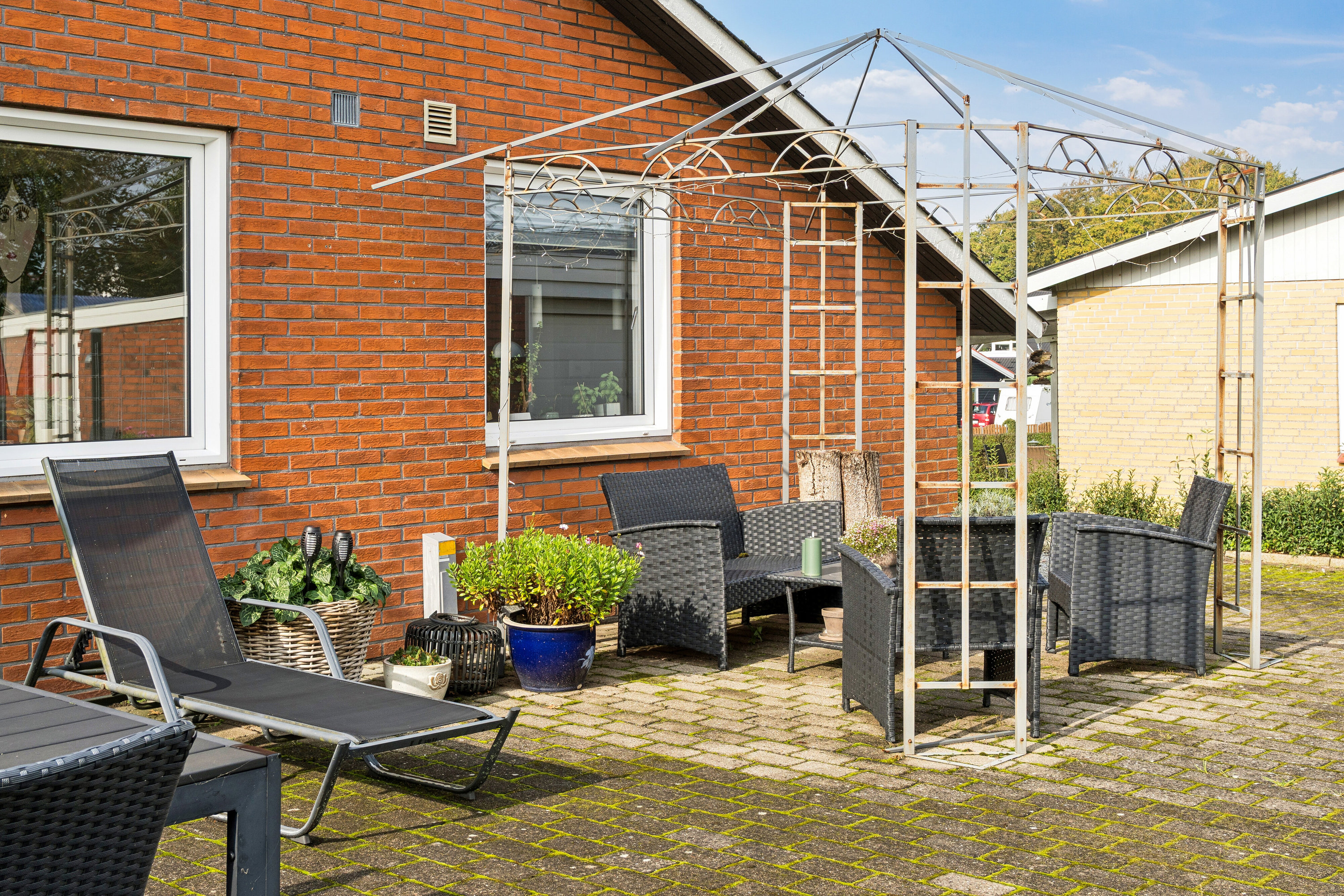 Fremhævet terrasse billede i fuldskærmstilstand. Billede af Stenløkke 9, Kliplev, 6200 Aabenraa