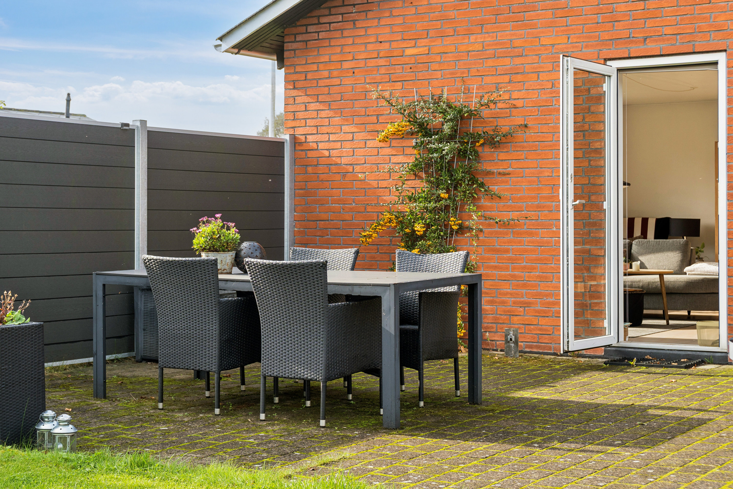 Fremhævet terrasse billede i fuldskærmstilstand. Billede af Stenløkke 9, Kliplev, 6200 Aabenraa