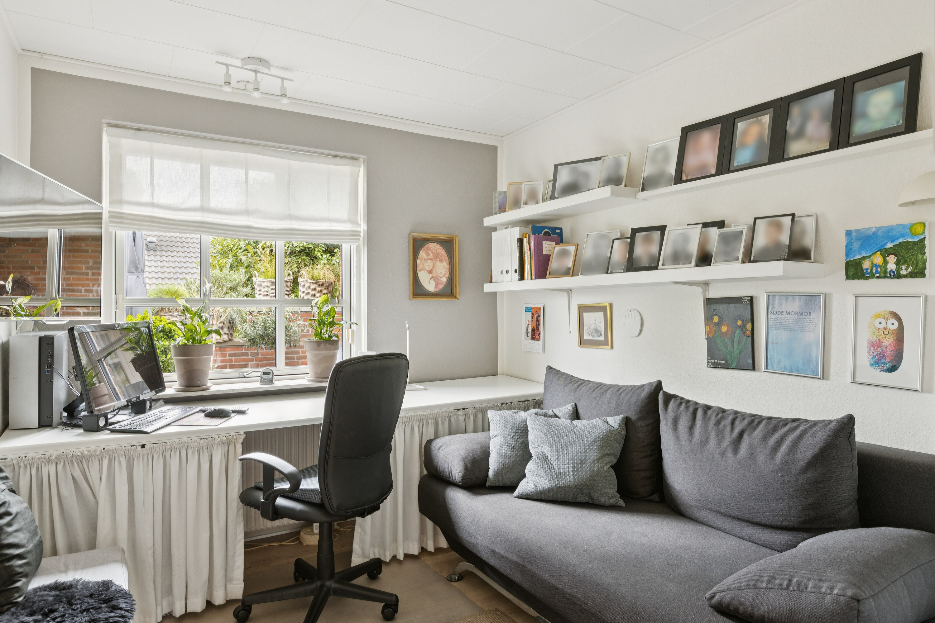 Fremhævet stue billede i fuldskærmstilstand. Billede af Fasanvej 23B, 7184 Vandel