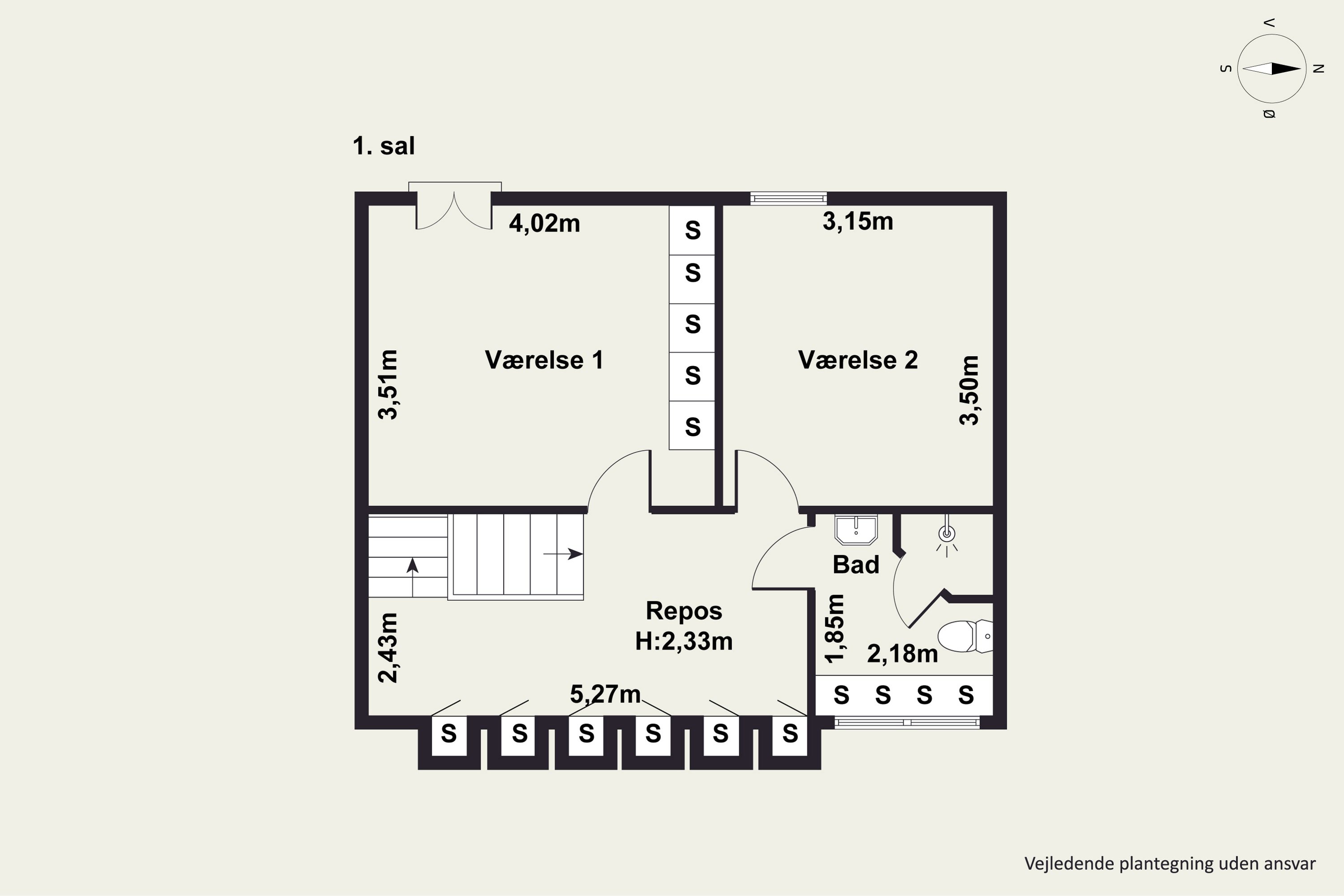 Plantegninger billede af Akacievej 37, 2830 Virum