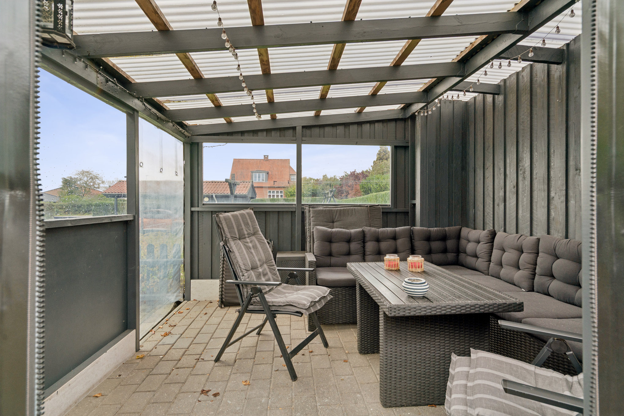 Fremhævet terrasse billede i fuldskærmstilstand. Billede af Yrsavej 6, 8920 Randers NV