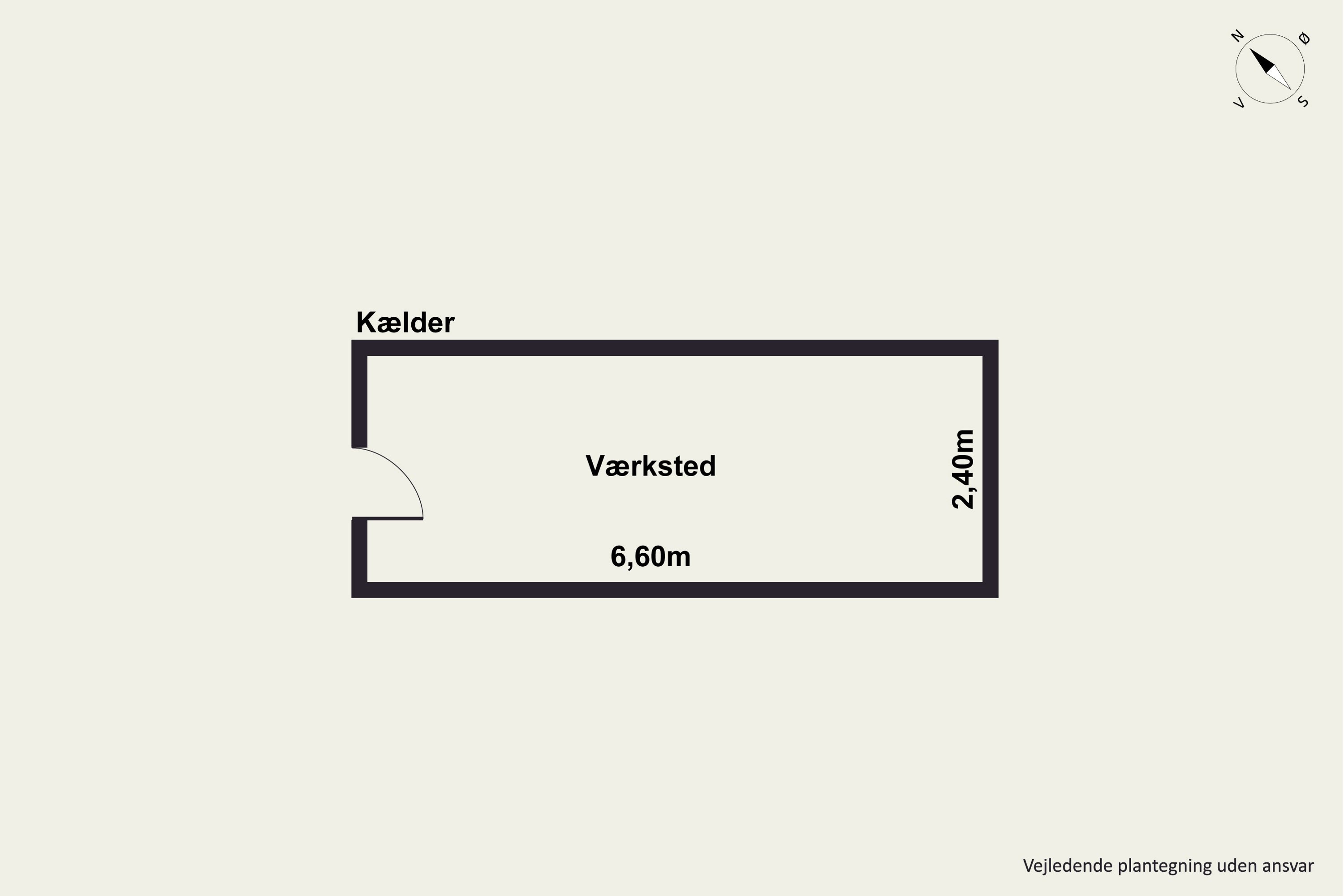 Plantegninger billede af Eriksvej 12, Vejgaard, 9000 Aalborg
