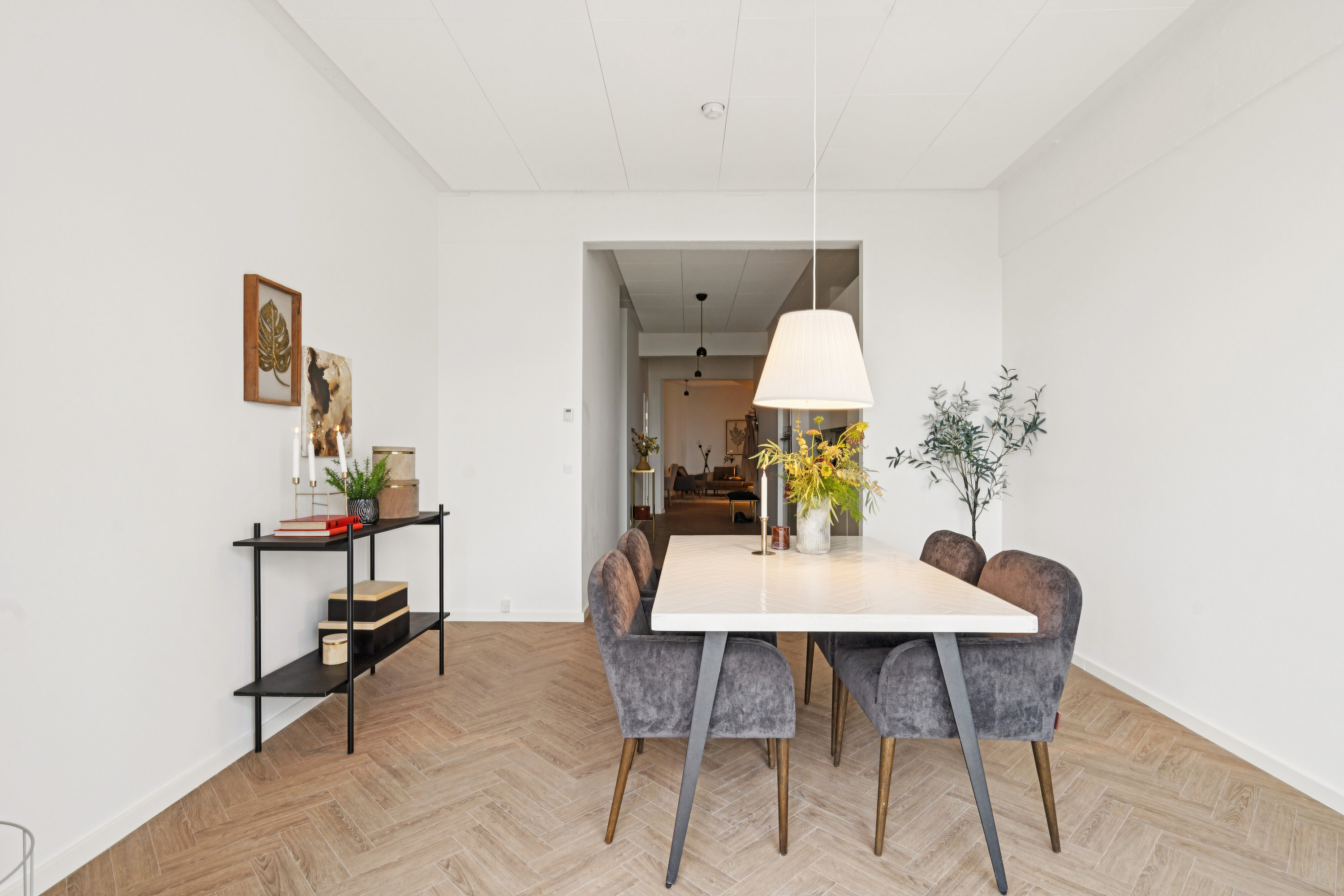Fremhævet spisestue billede i fuldskærmstilstand. Billede af Drechselsgade 4A, 5. th., 2300 København S