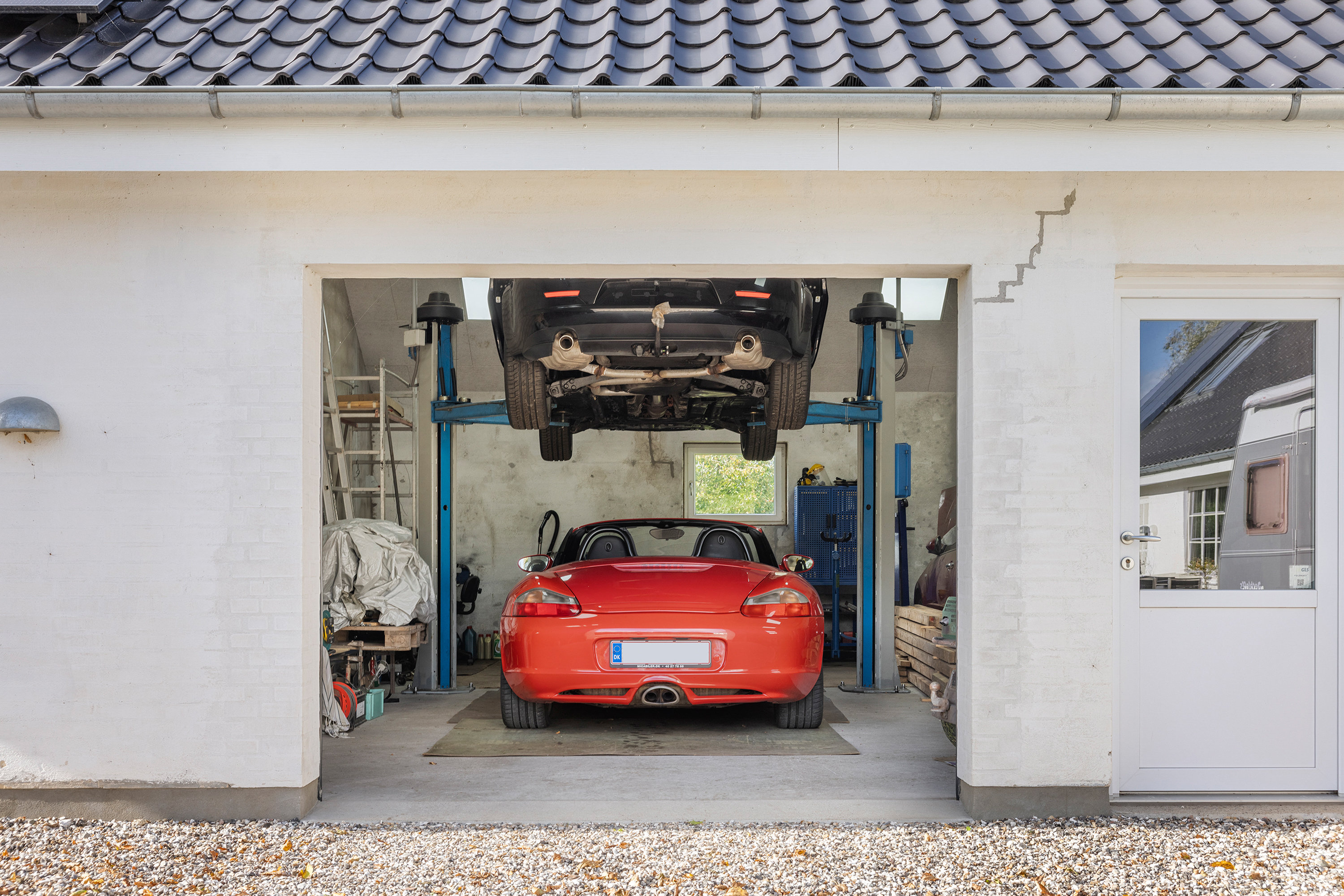 Fremhævet garage billede i fuldskærmstilstand. Billede af Åvej 4, 9700 Brønderslev