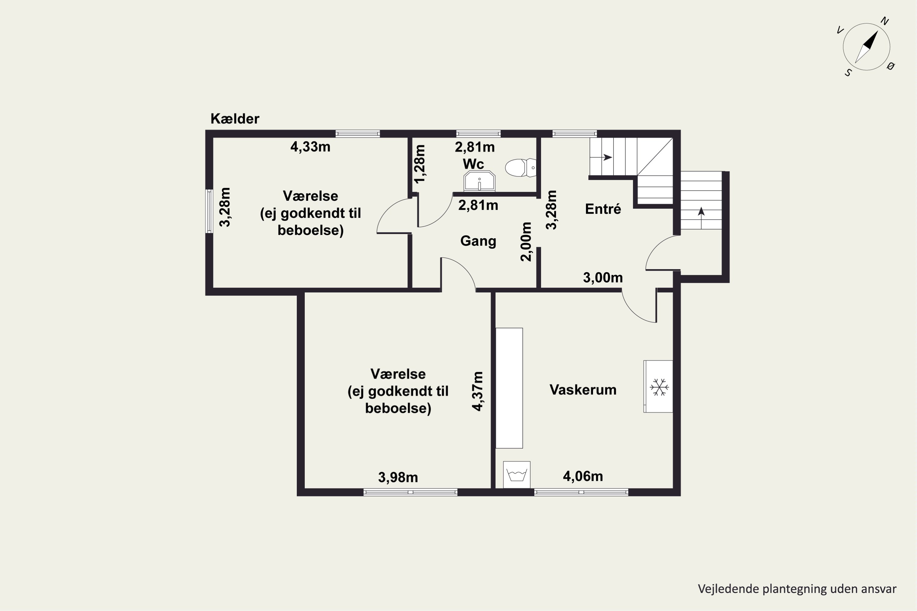 Plantegninger billede af Birkevænget 4, 8920 Randers NV