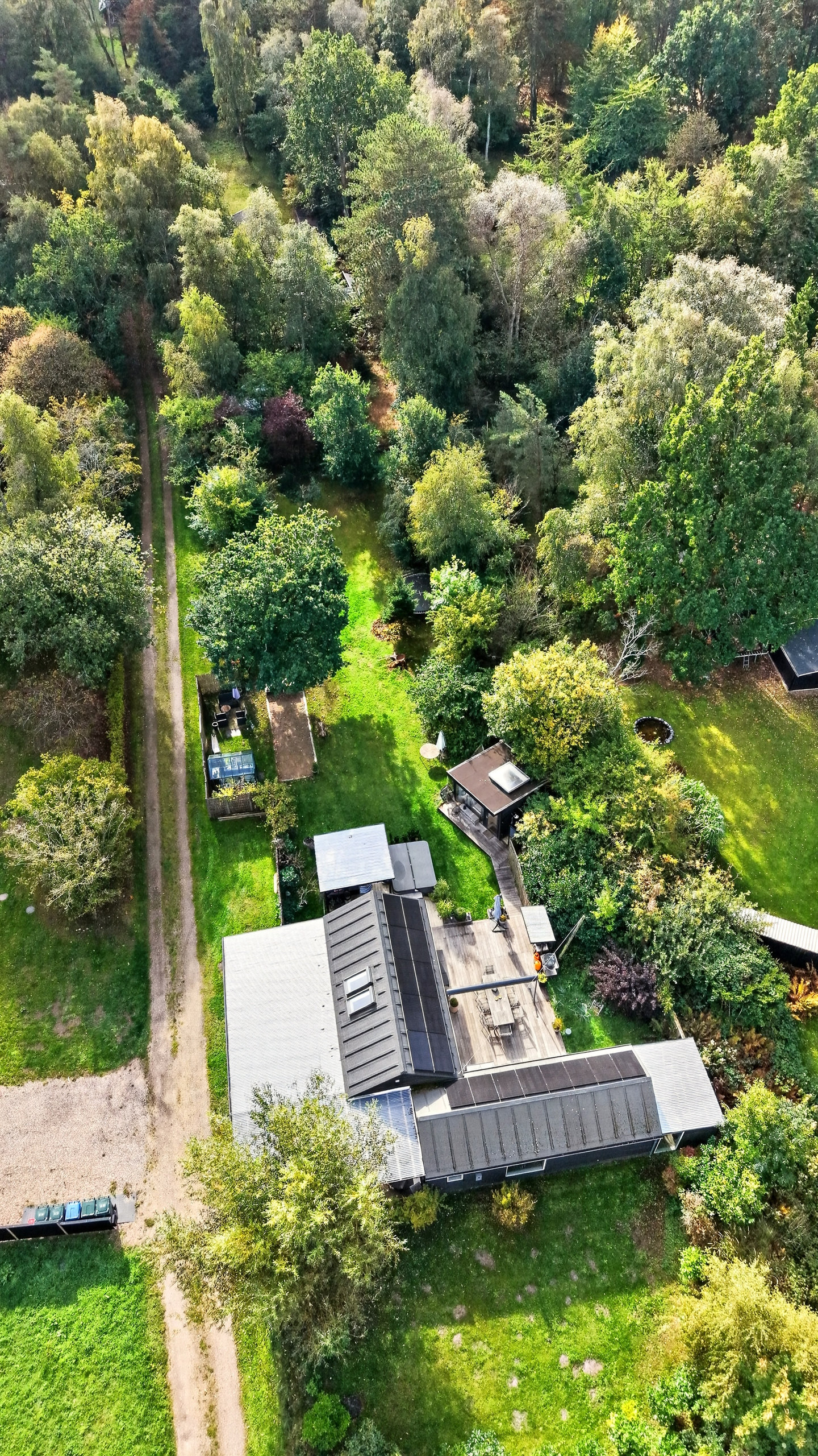 Fremhævet luftfoto billede i fuldskærmstilstand. Billede af Lysbovej 2, 4581 Rørvig