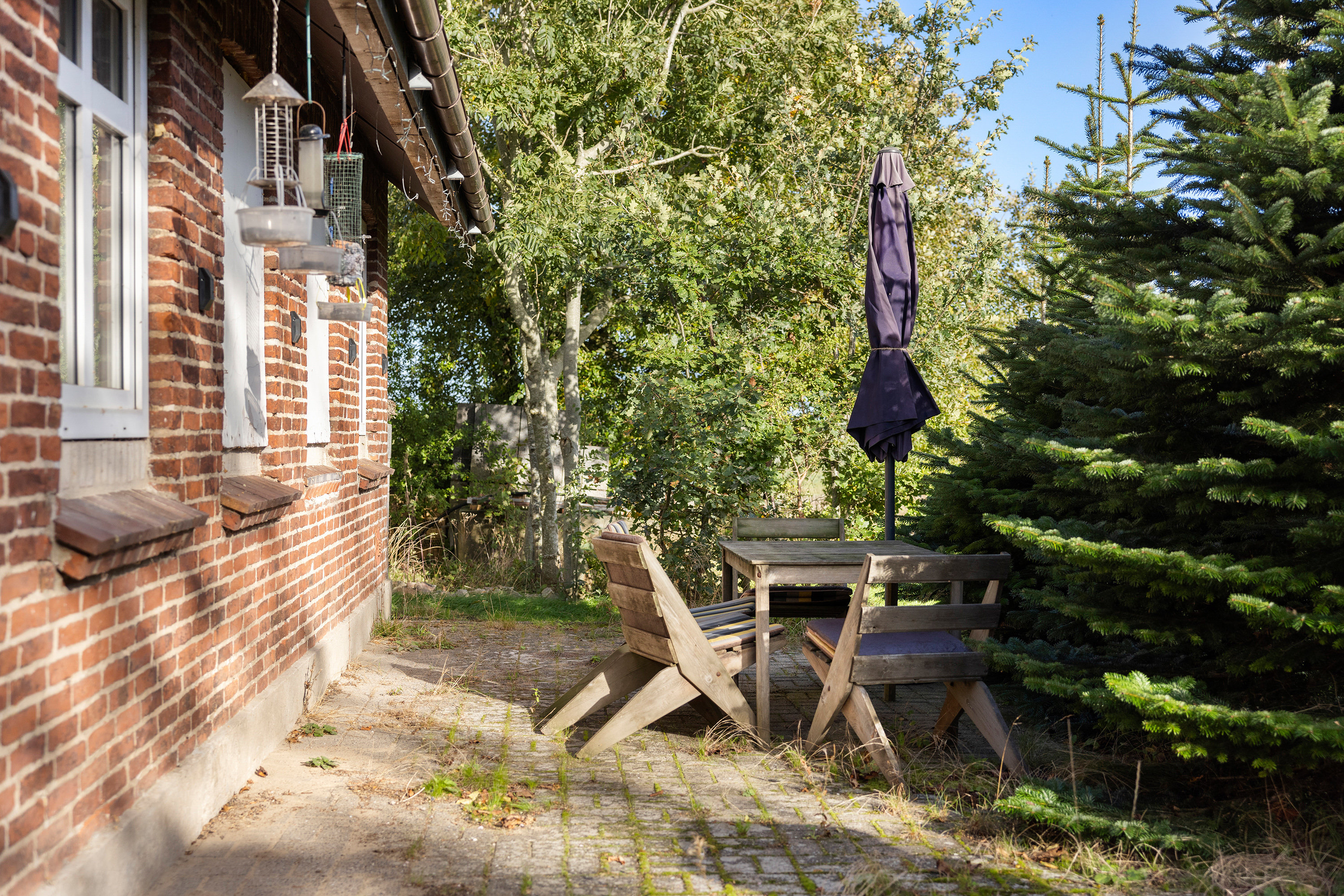 Fremhævet terrasse billede i fuldskærmstilstand. Billede af Barkholtvej 8, 9352 Dybvad