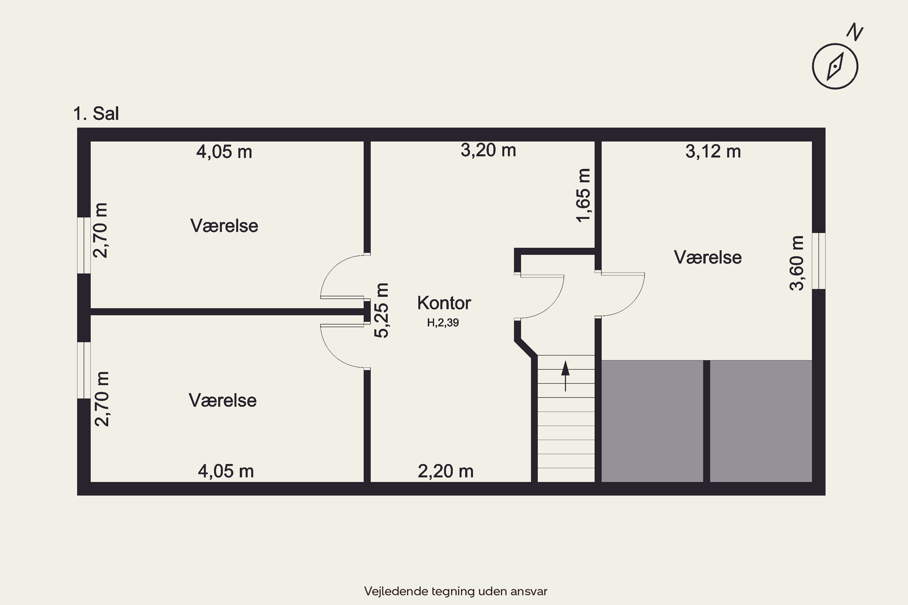 Plantegninger billede af Barkholtvej 8, 9352 Dybvad