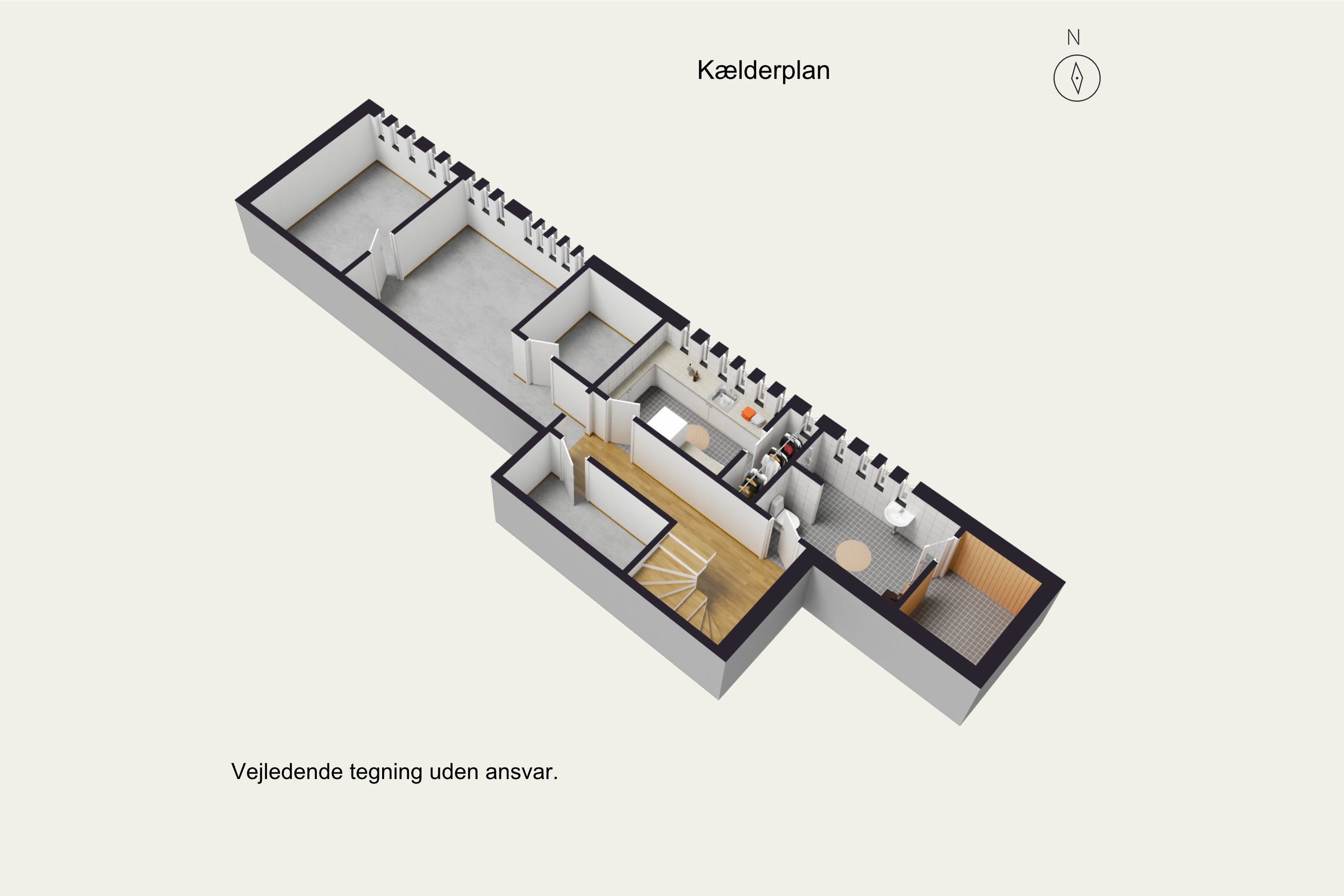 Plantegninger billede af Landsebakken 7, Øverød, 2840 Holte