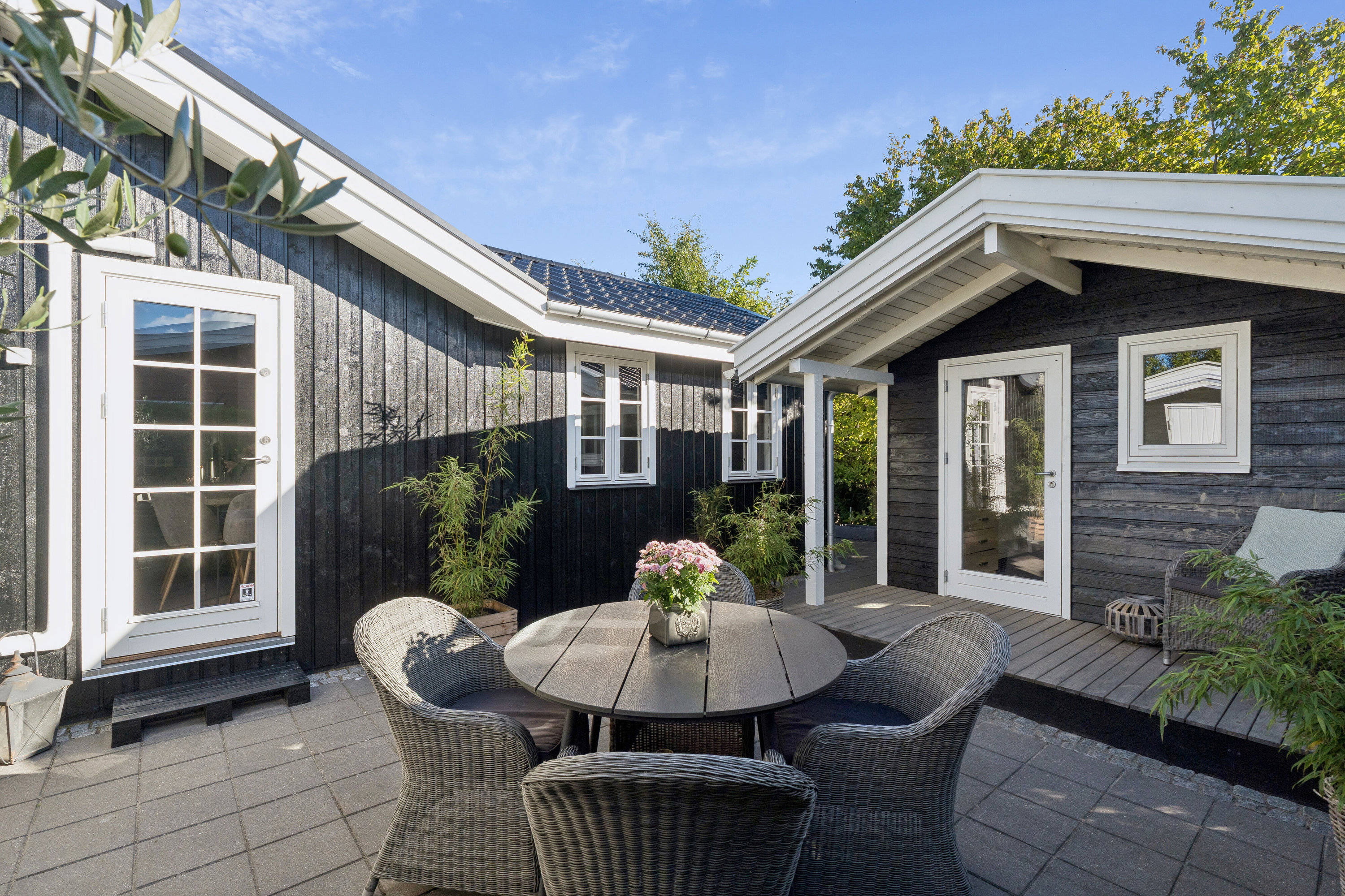 Fremhævet terrasse billede i fuldskærmstilstand. Billede af Græsholmen 22, 2650 Hvidovre