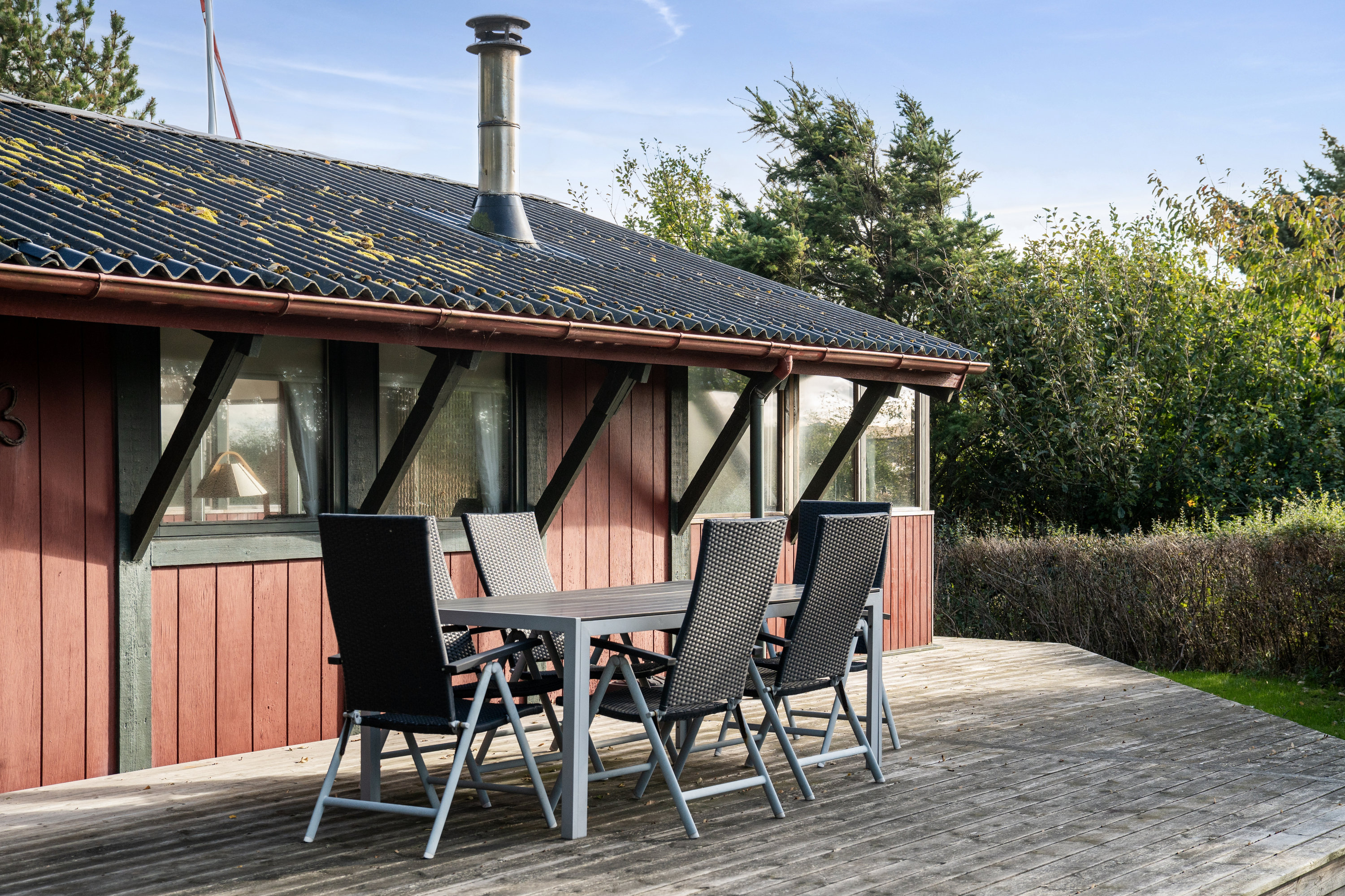Fremhævet terrasse billede i fuldskærmstilstand. Billede af Kragebakken 7, Tornby, 9850 Hirtshals
