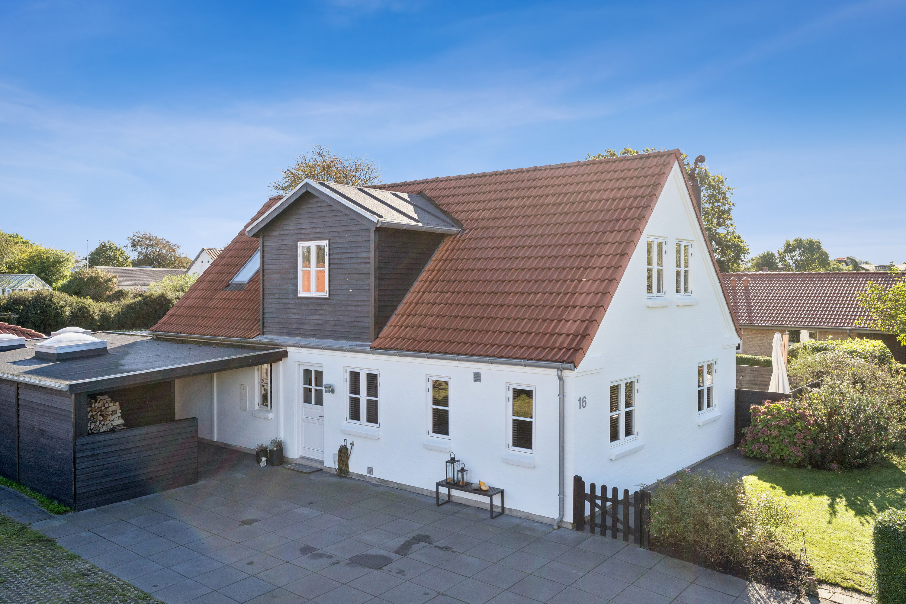 Fremhævet set fra vejen billede i fuldskærmstilstand. Billede af Nørretoft 16, Løjt Kirkeby, 6200 Aabenraa