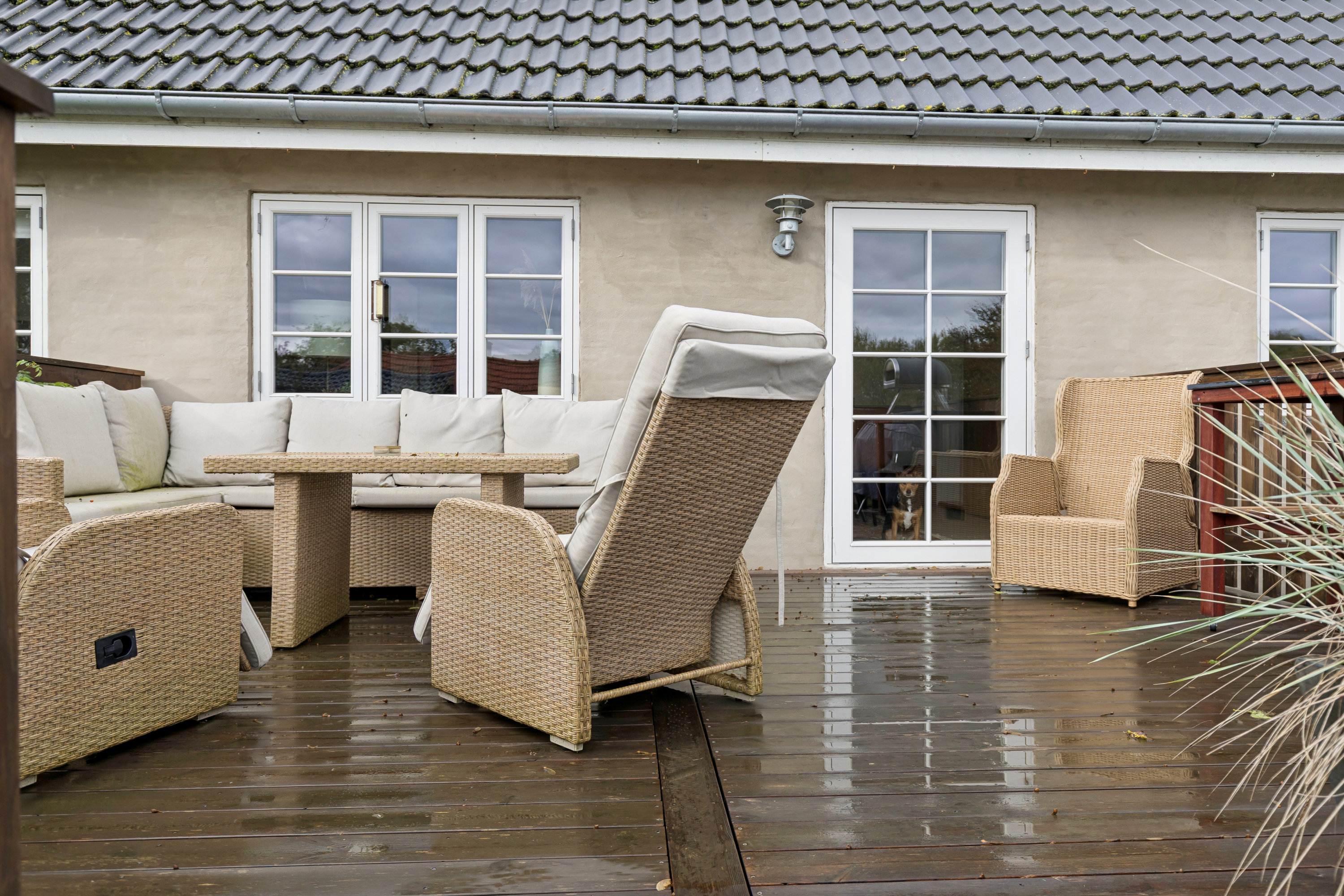 Fremhævet terrasse billede i fuldskærmstilstand. Billede af Bjergesøvej 51, 4534 Hørve