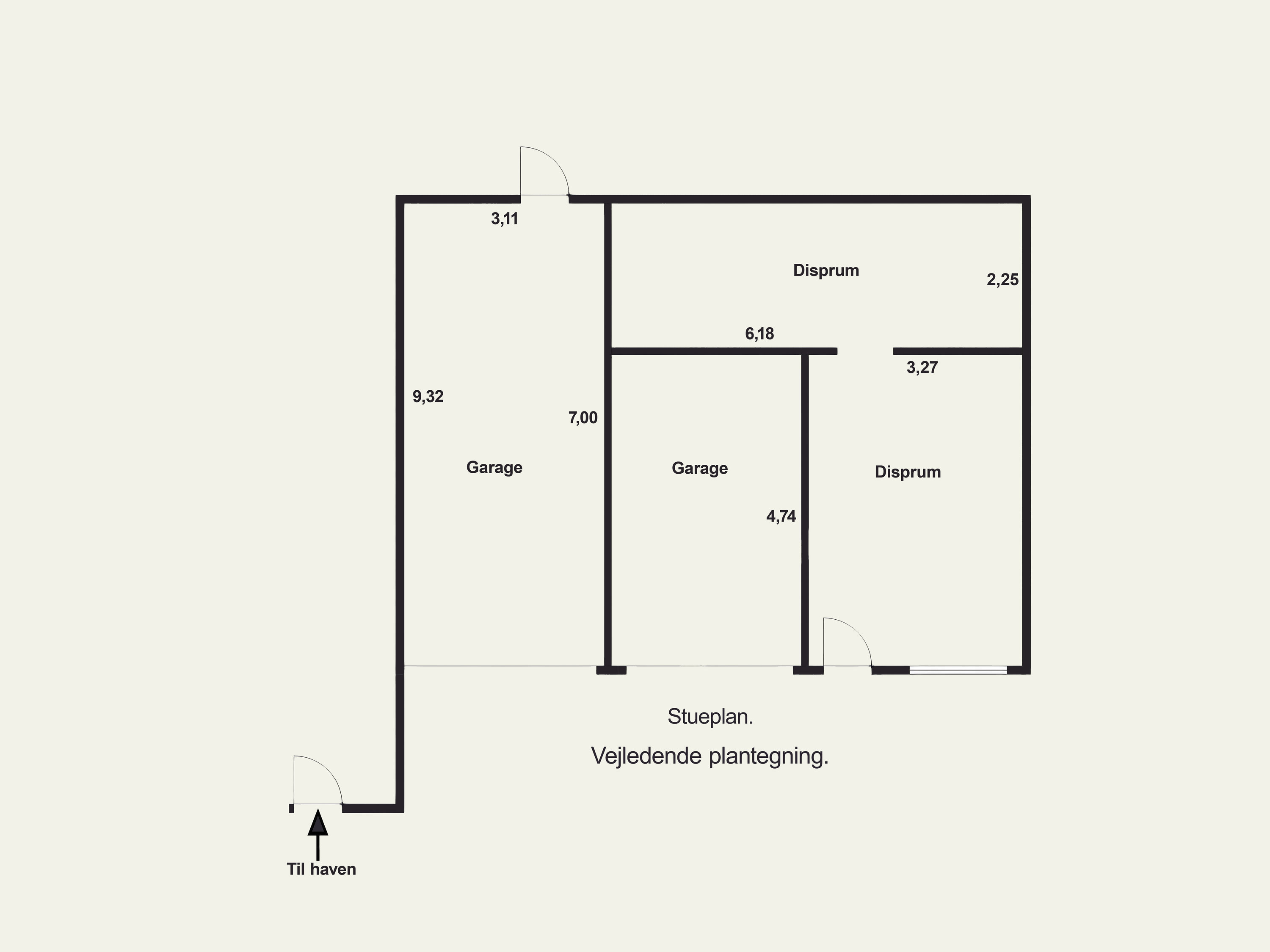 Plantegninger billede af Nørregade 16, 5620 Glamsbjerg