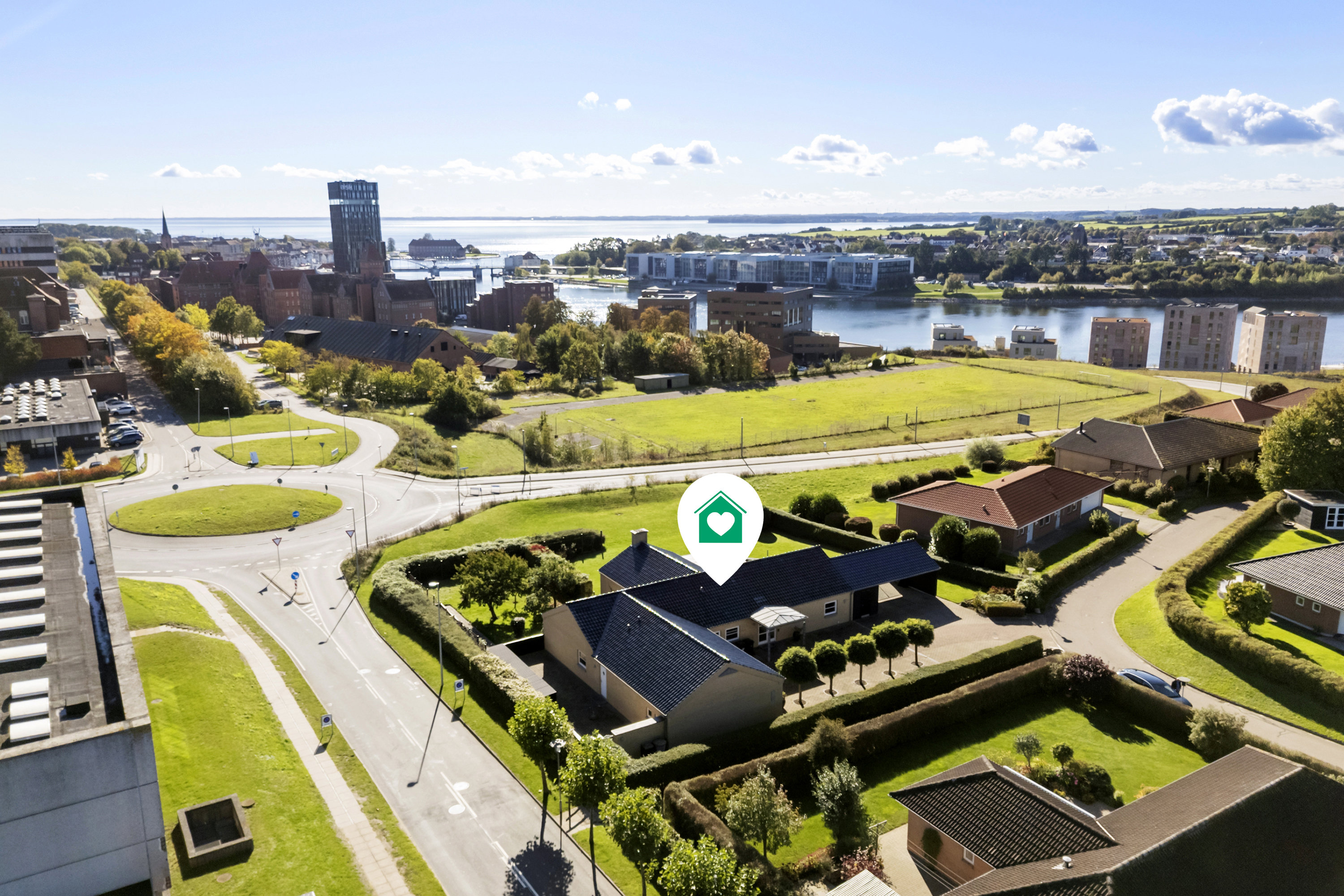 Fremhævet område billede i fuldskærmstilstand. Billede af Joachimparken 4, 6400 Sønderborg