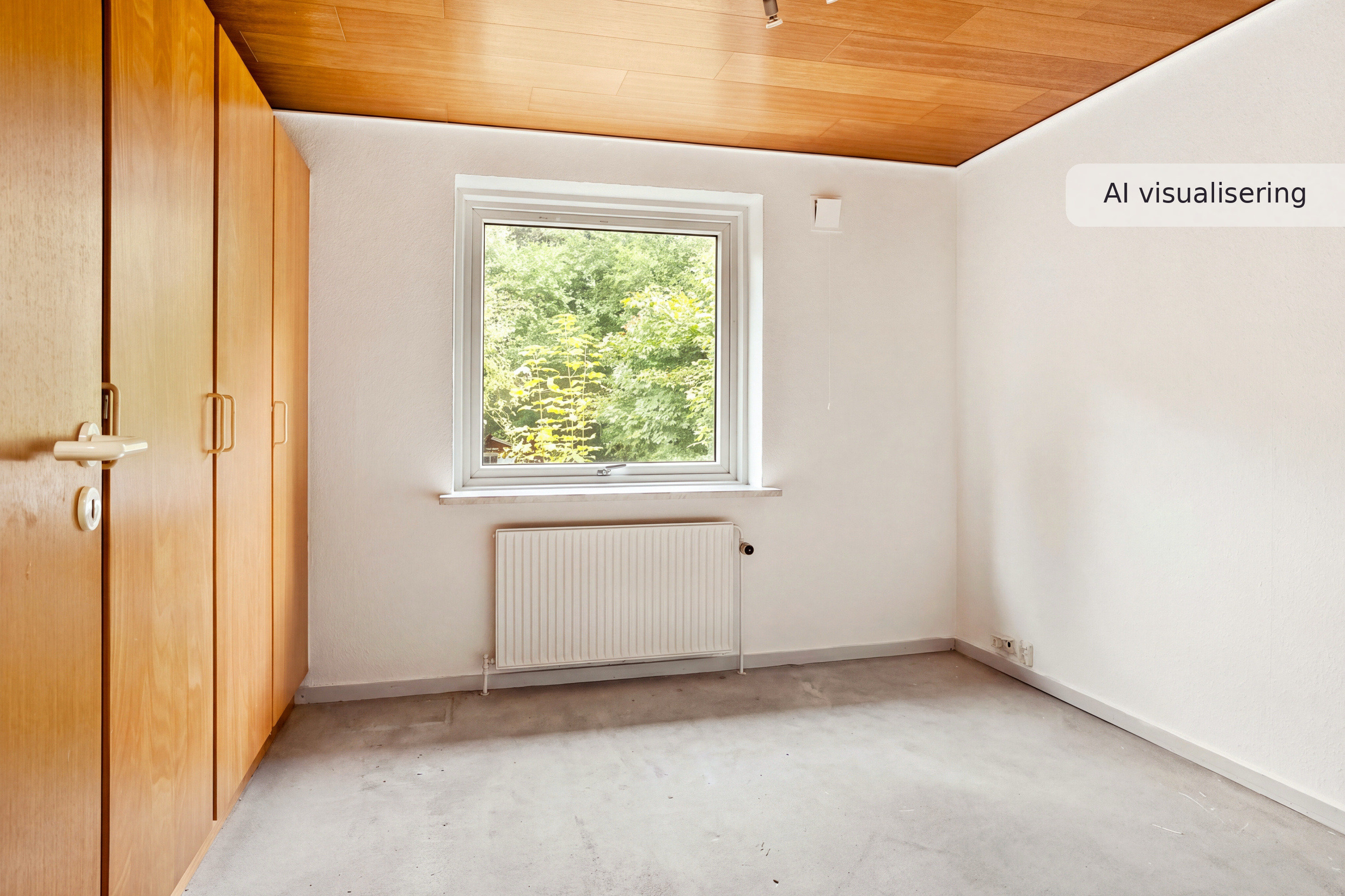 Fremhævet nybolig visual — soveværelse — moderne (visualisering nr. 15896) billede i fuldskærmstilstand. Billede af Okslundvej 23, Lindknud, 6650 Brørup