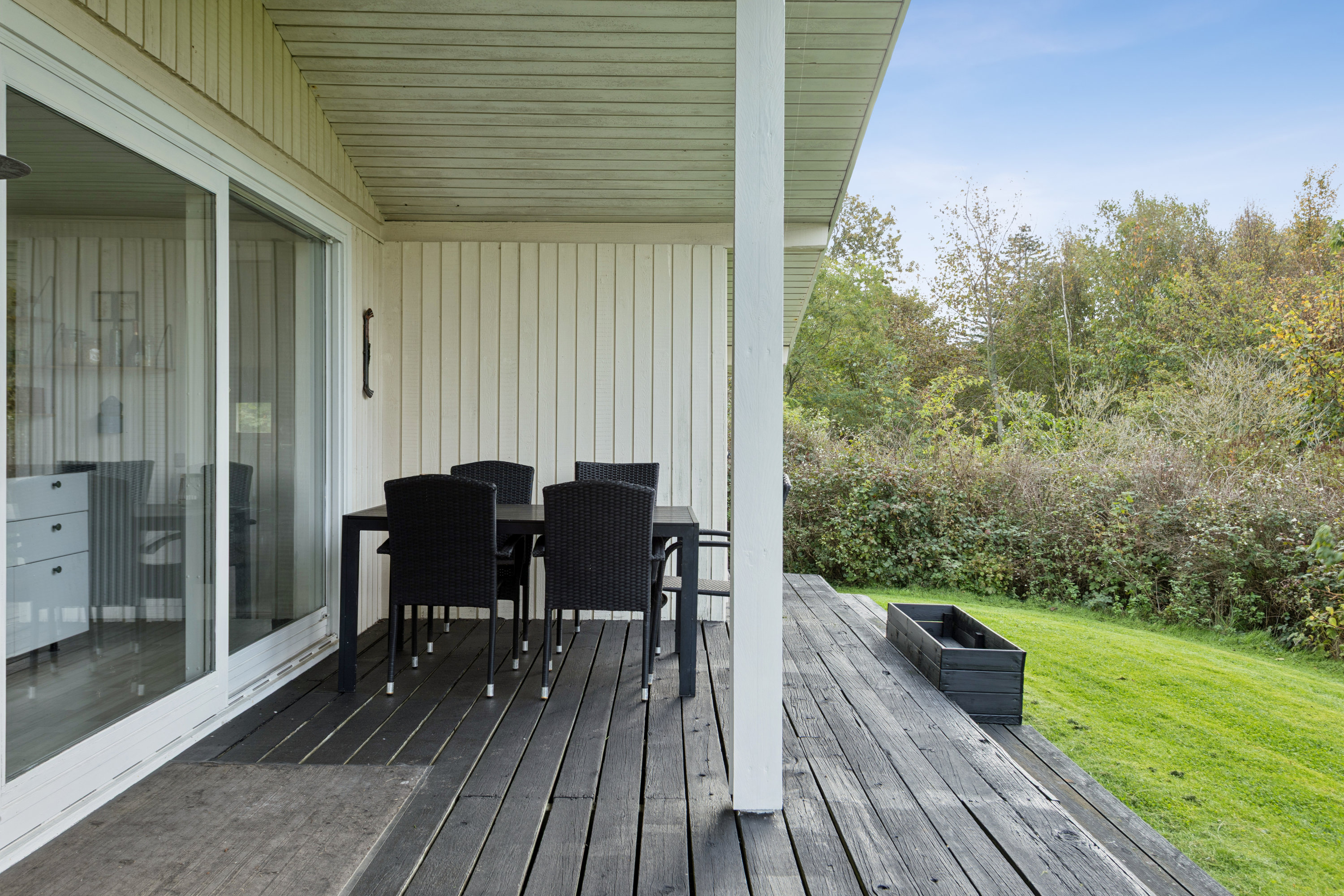 Fremhævet terrasse billede i fuldskærmstilstand. Billede af Ildervej 15, Ø Hærup, 7860 Spøttrup