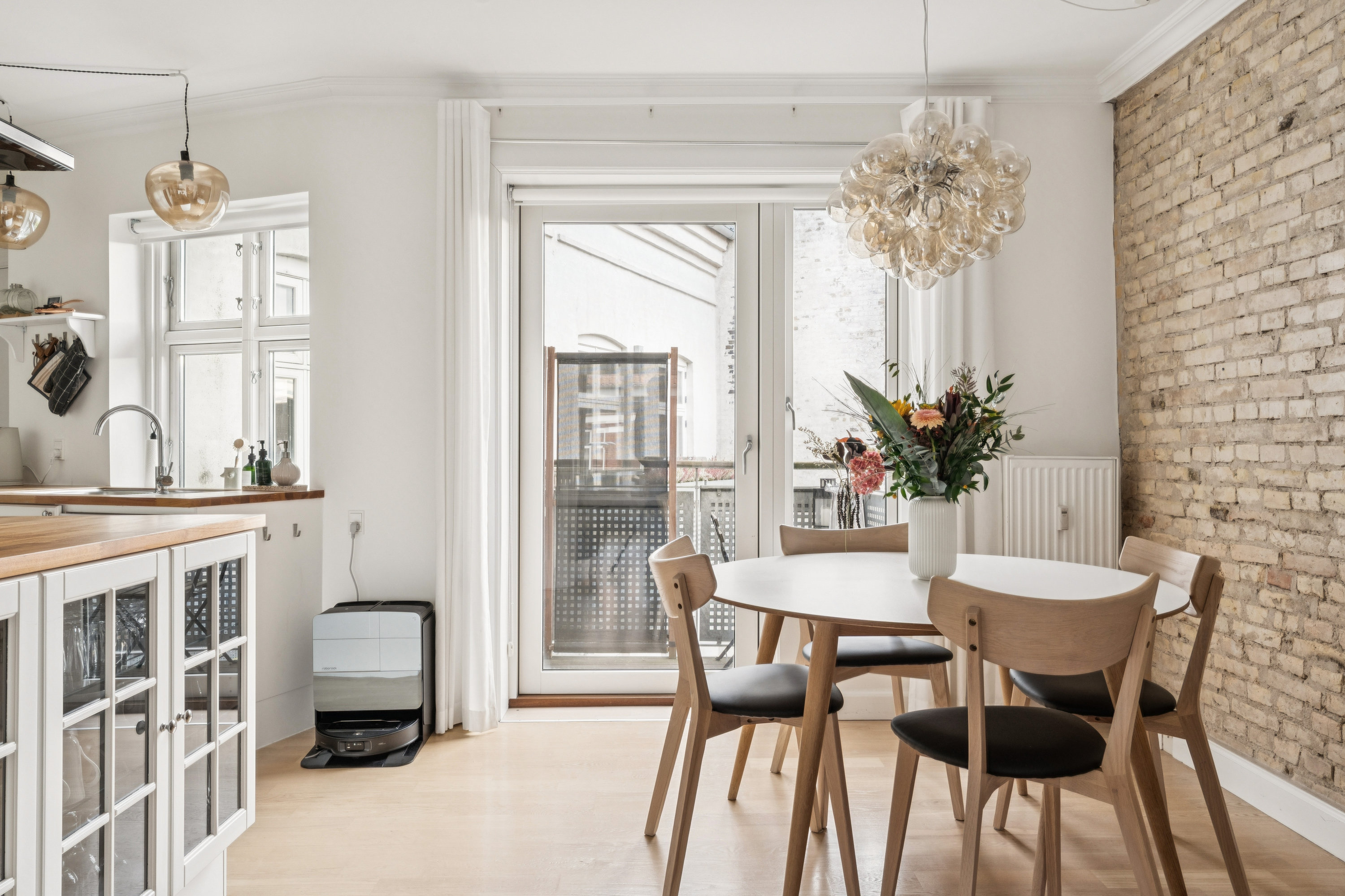 Fremhævet spisestue billede i fuldskærmstilstand. Billede af Boulevarden 23, 3. th., 9000 Aalborg