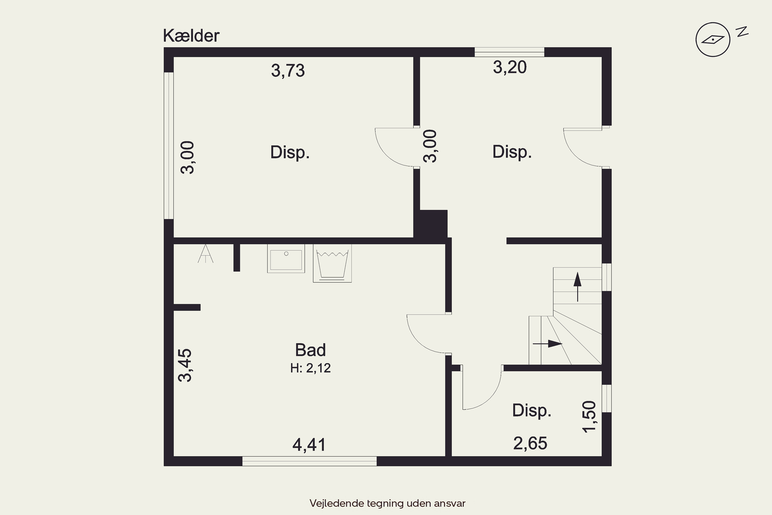 Plantegninger billede af Odensegyden 17, Allesø, 5270 Odense N