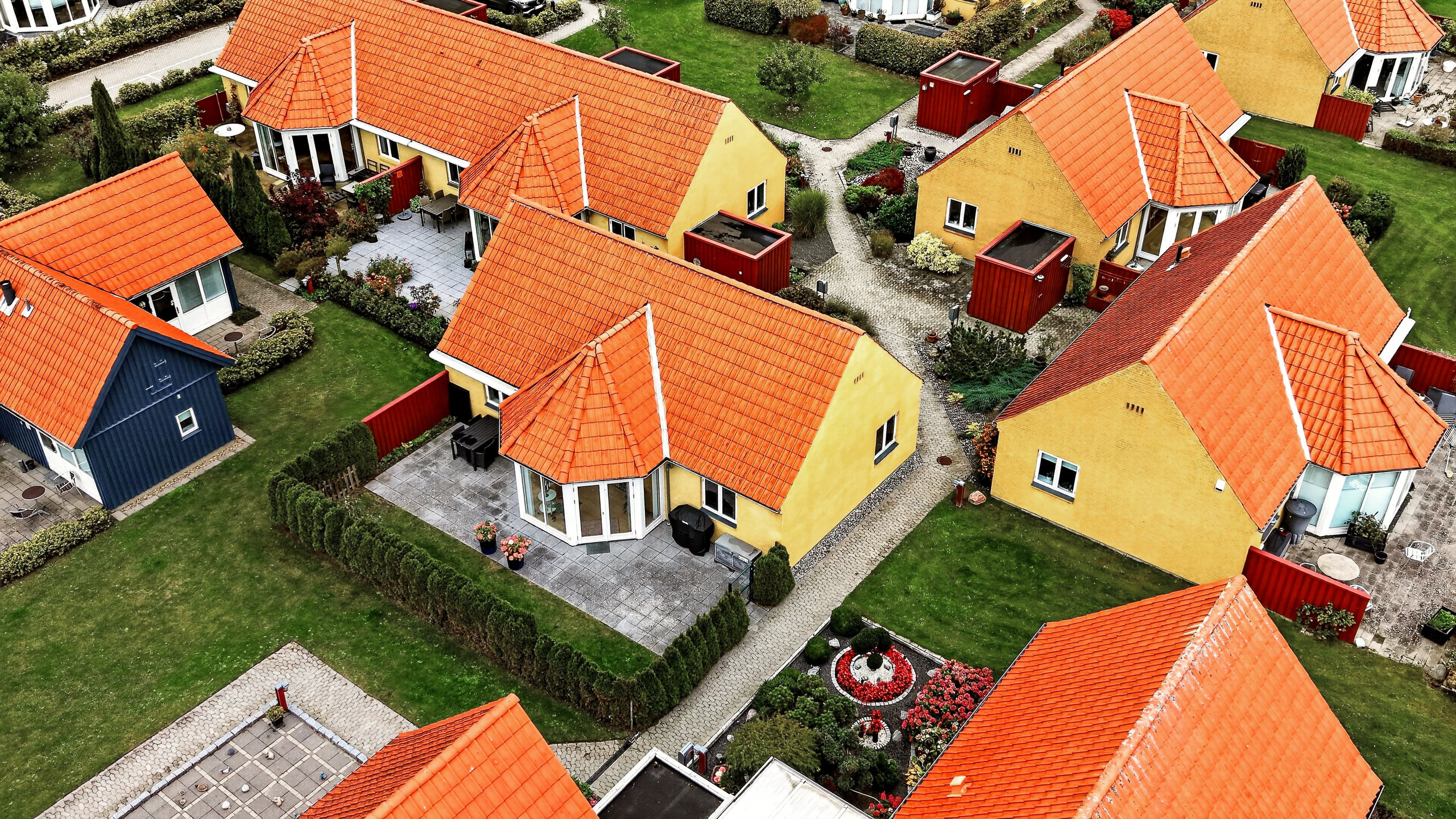 Fremhævet luftfoto billede i fuldskærmstilstand. Billede af Tjebberup Vænge 17, Tjebberup, 4300 Holbæk