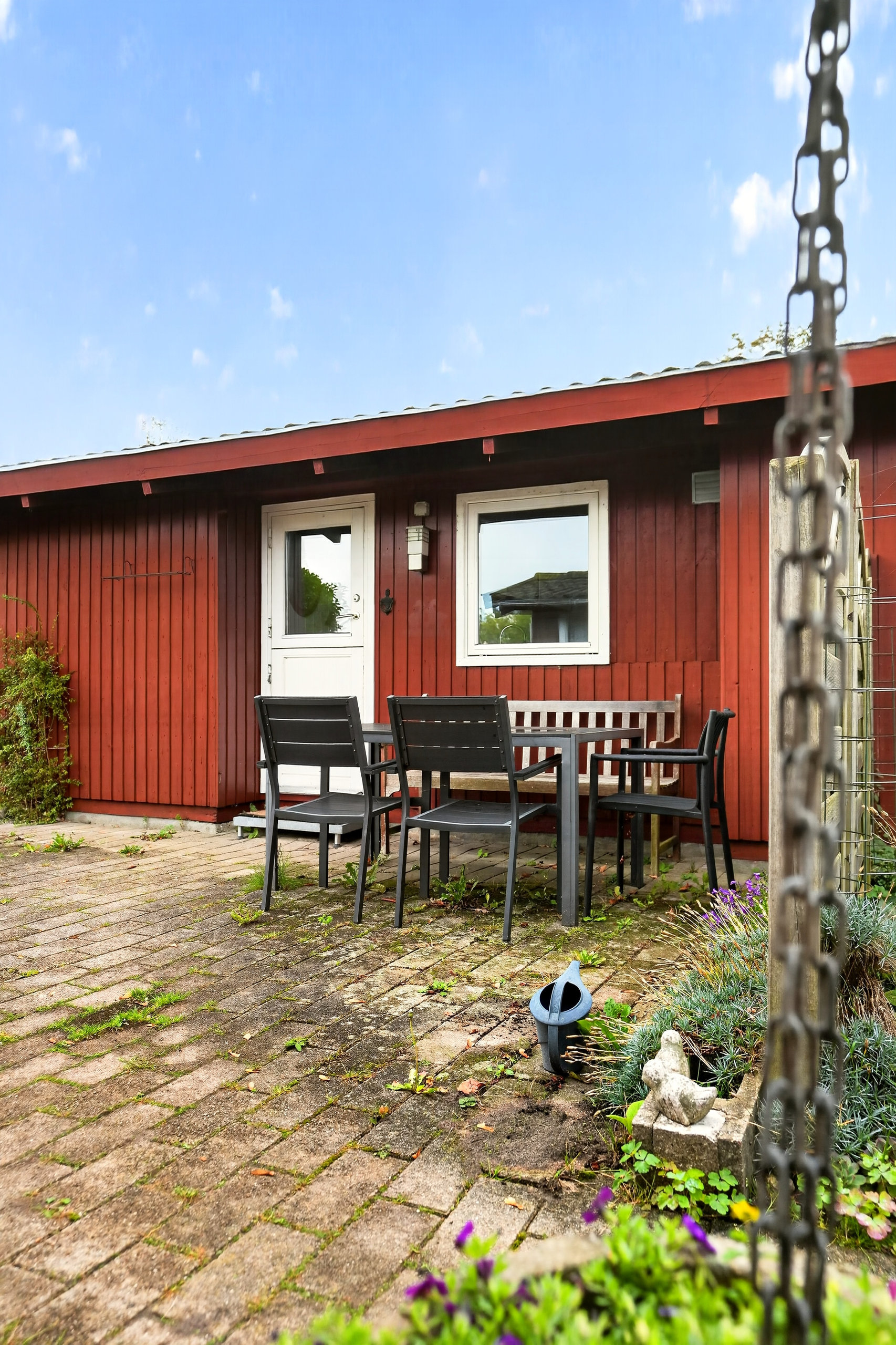 Fremhævet terrasse billede i fuldskærmstilstand. Billede af Enghaven 26, Næsby, 4305 Orø