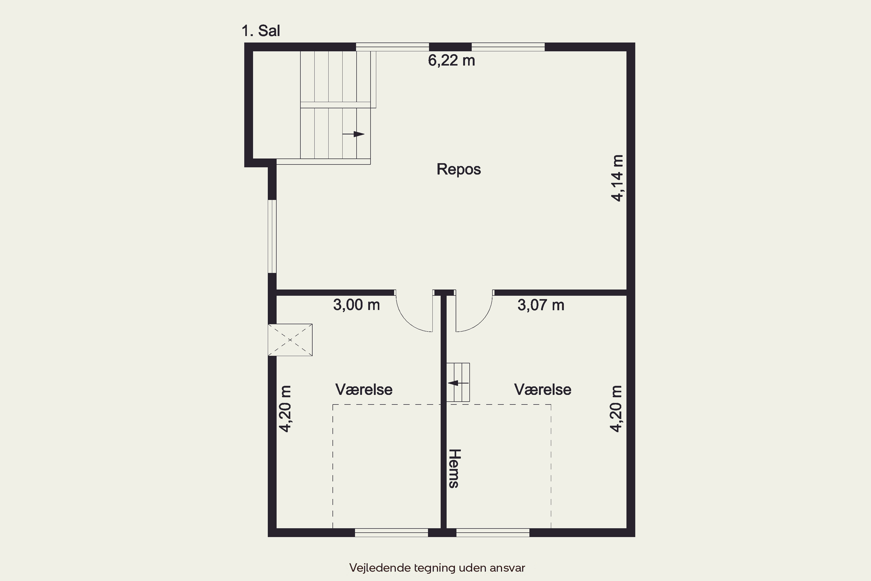 Plantegninger billede af Bredgade 14, 9440 Aabybro