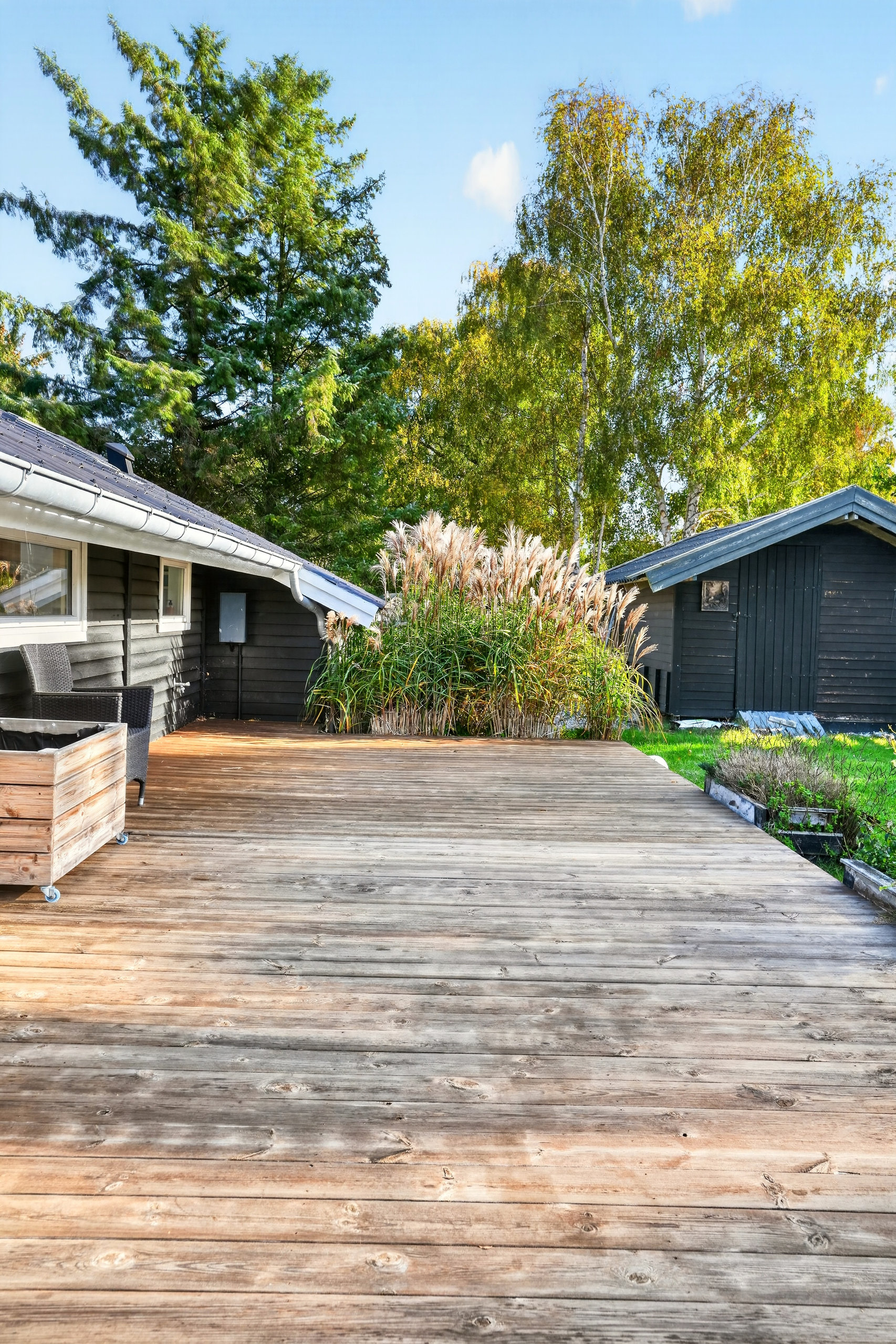 Fremhævet terrasse billede i fuldskærmstilstand. Billede af Stengårdsvej 3, Klint, 4500 Nykøbing Sj