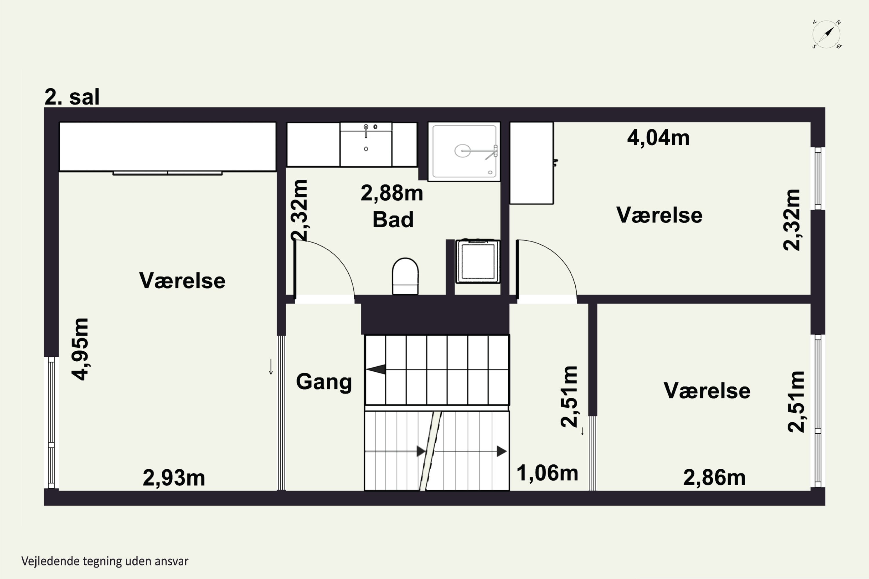 Plantegninger billede af Niels Neergaards Gade 11, 2300 København S