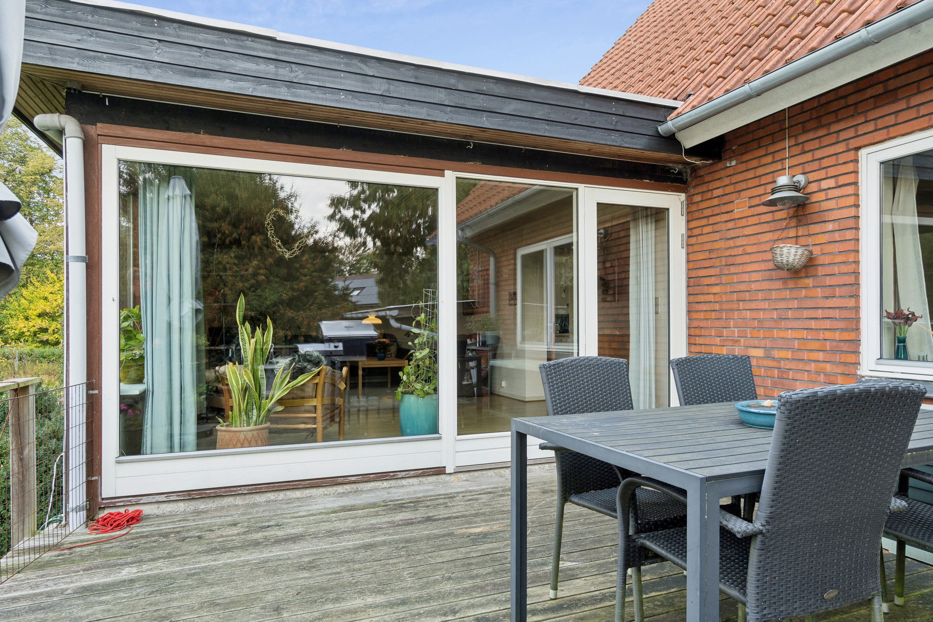 Fremhævet terrasse billede i fuldskærmstilstand. Billede af Fyrendalvej 7, Tornemark, 4262 Sandved