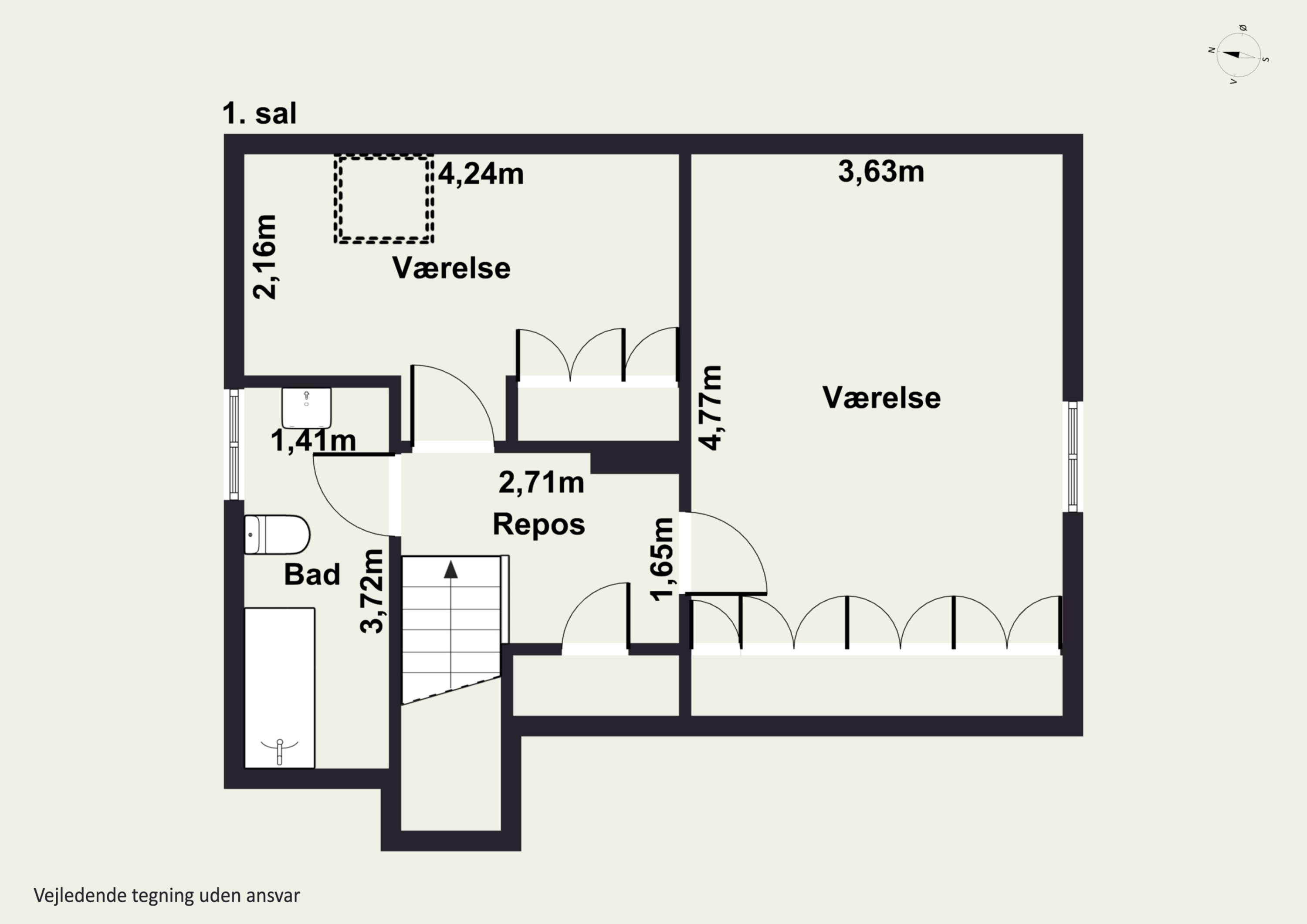 Plantegninger billede af Fyrendalvej 7, Tornemark, 4262 Sandved
