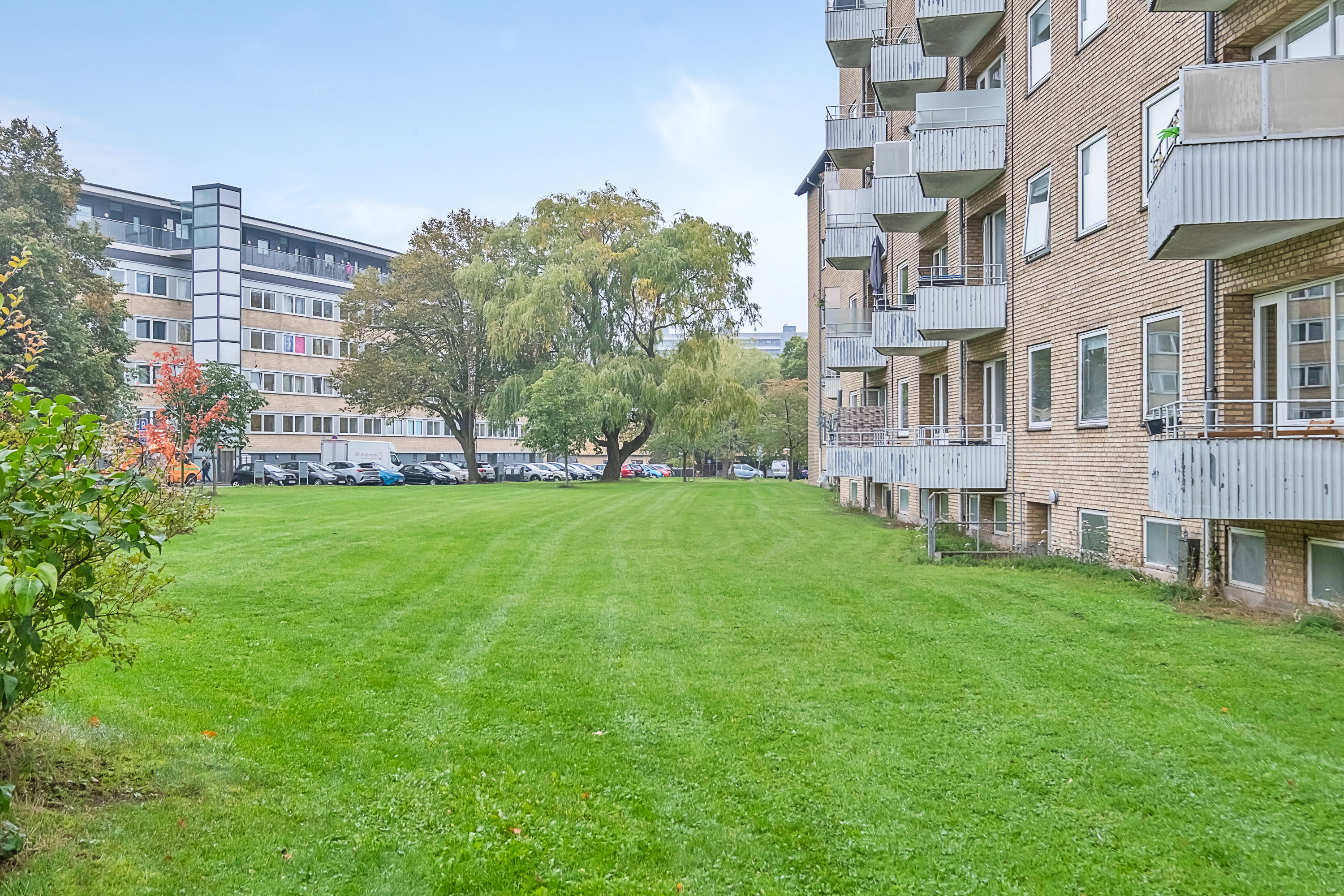 Fremhævet gårdmiljø billede i fuldskærmstilstand. Billede af Nordborggade 3, st. th., 8000 Aarhus C