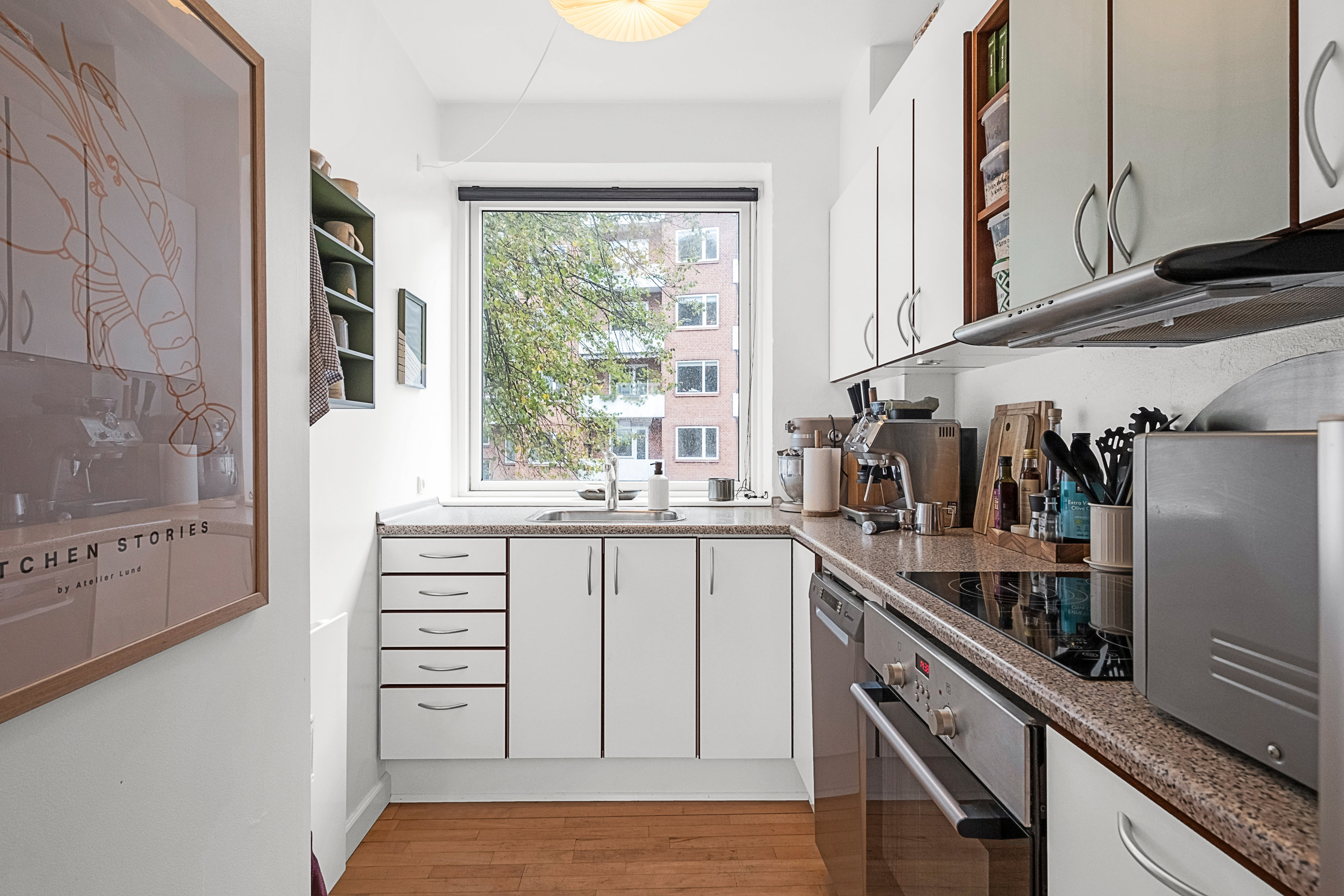 Fremhævet køkken billede i fuldskærmstilstand. Billede af Nordborggade 3, st. th., 8000 Aarhus C