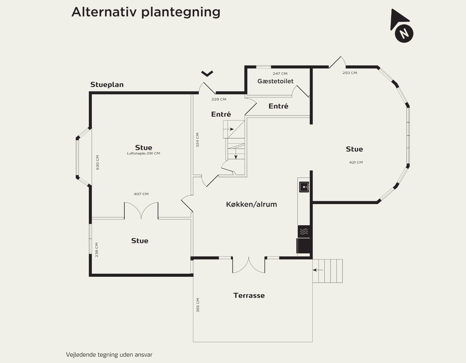 Plantegninger billede af Forårsvej 4, 2920 Charlottenlund