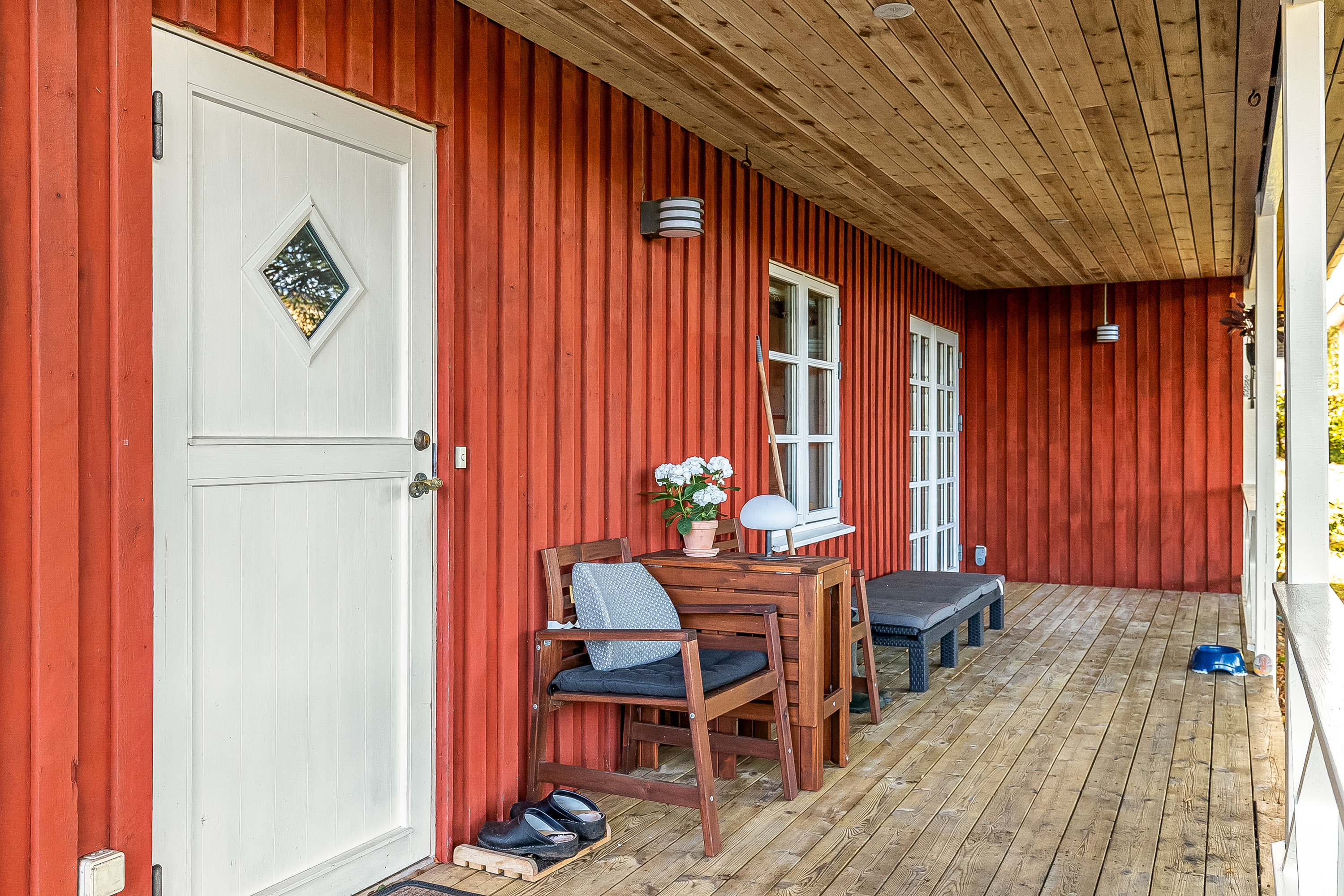Fremhævet veranda billede i fuldskærmstilstand. Billede af Lindeparken 10, Ny Nørup, 7182 Bredsten
