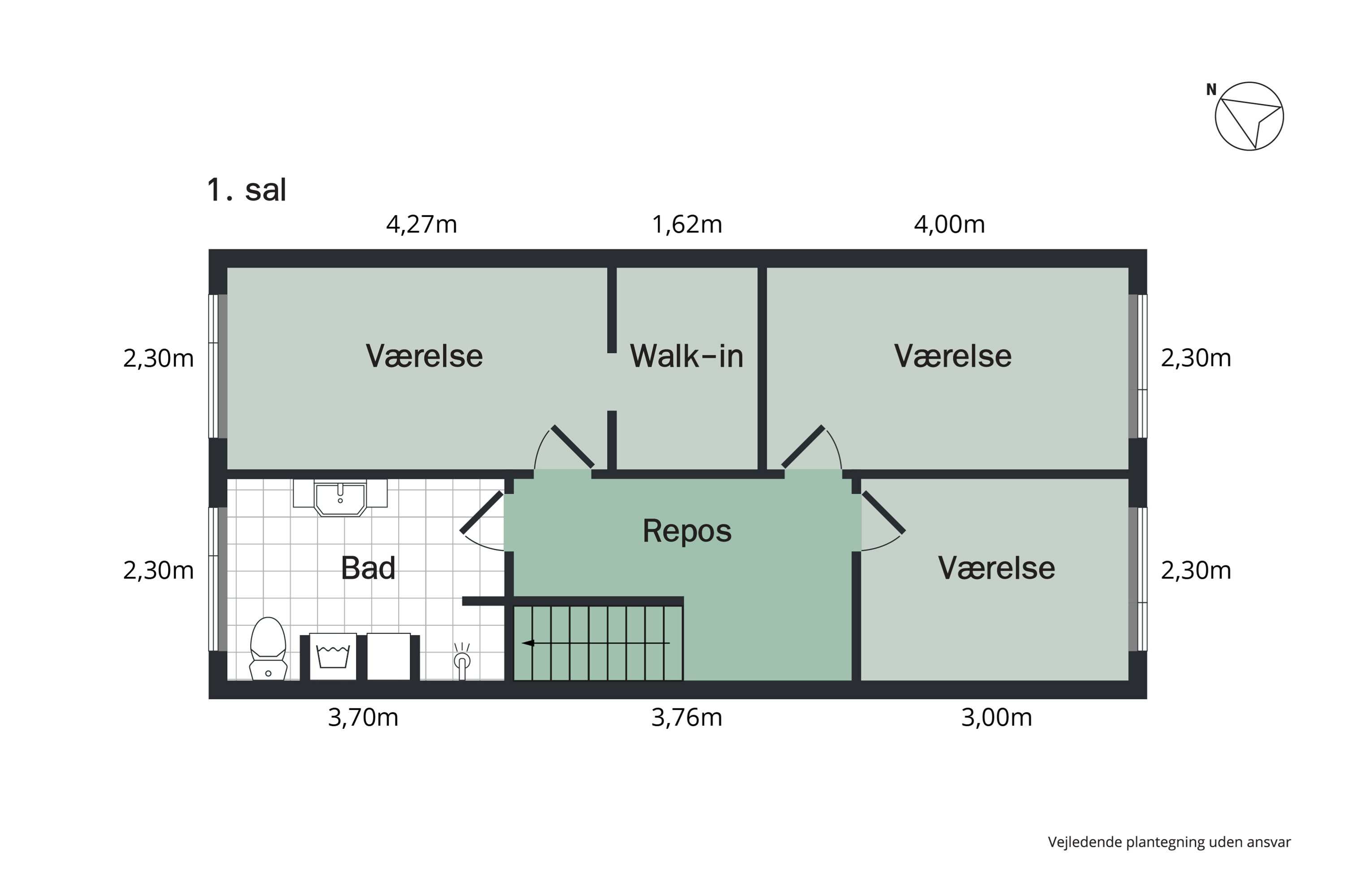 Plantegninger billede af Lindholmsvej 89D, 9400 Nørresundby