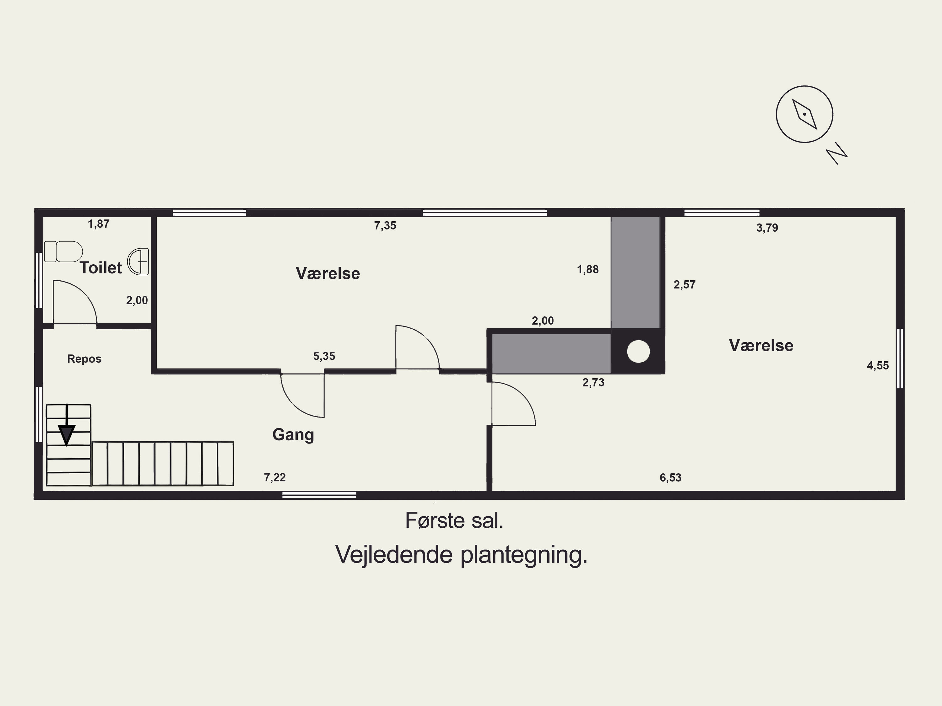 Plantegninger billede af Gl.Skolevej 10, Skydebjerg, 5560 Aarup