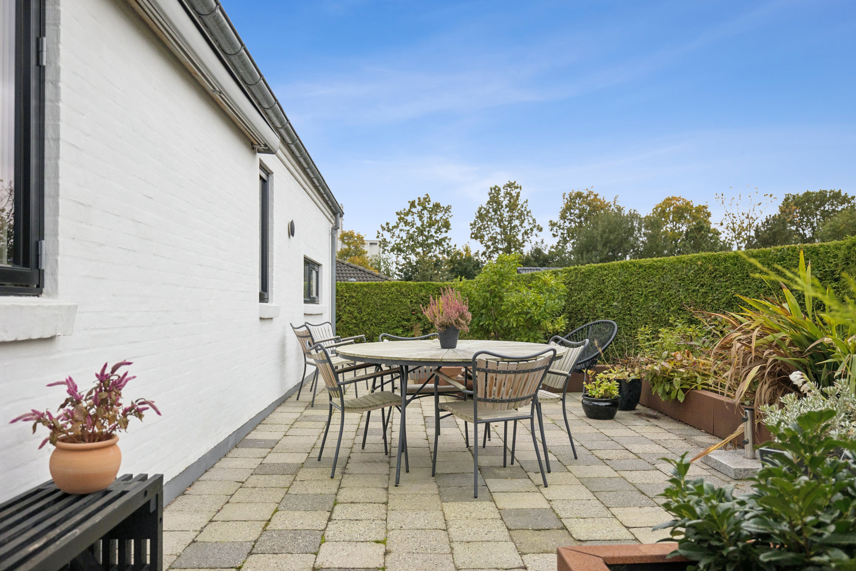 Fremhævet terrasse billede i fuldskærmstilstand. Billede af Kirkehøjvej 7, Ø Tørslev, 8983 Gjerlev J