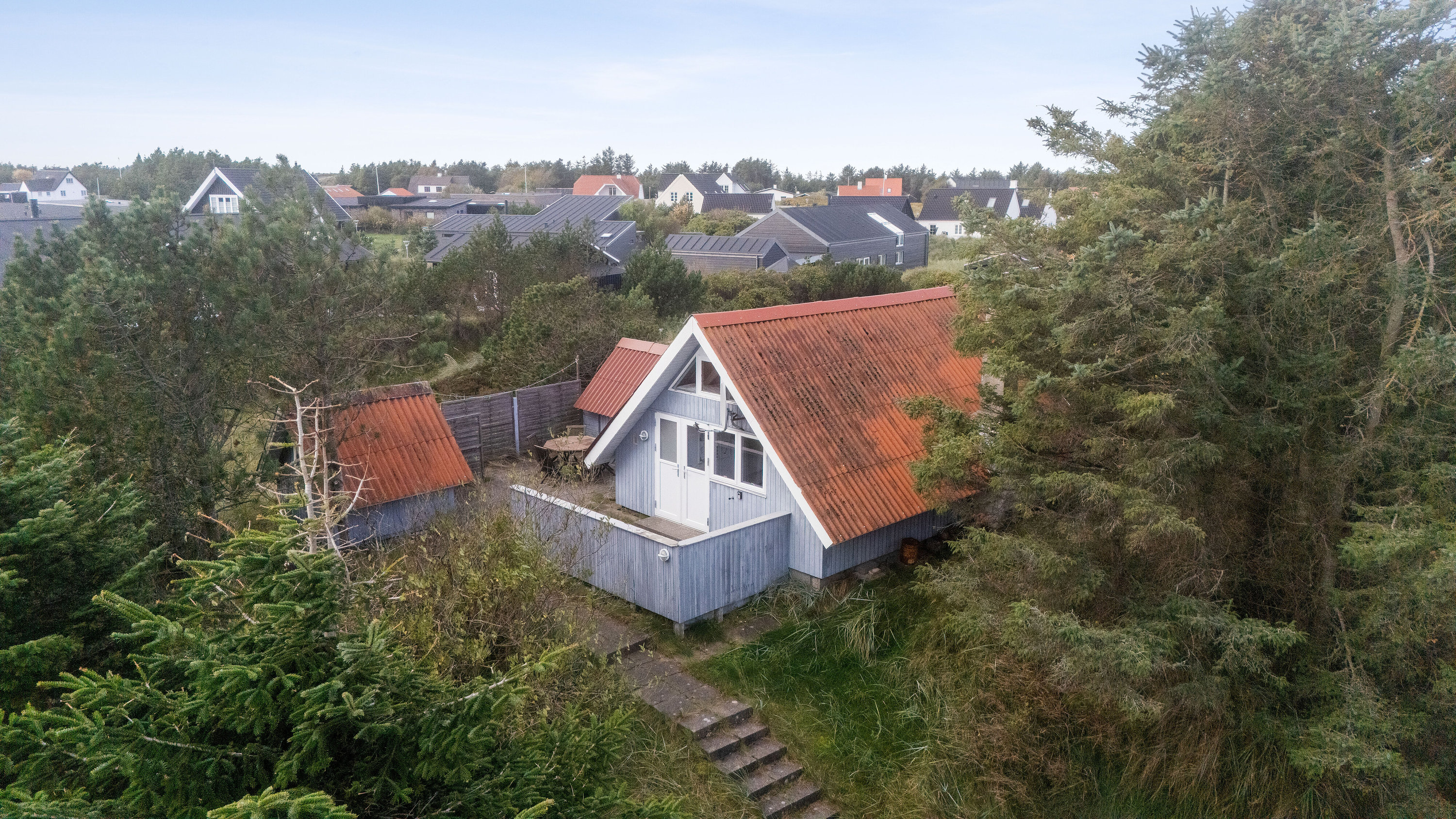 Fremhævet luftfoto billede i fuldskærmstilstand. Billede af Åstien 16, Klitmøller, 7700 Thisted