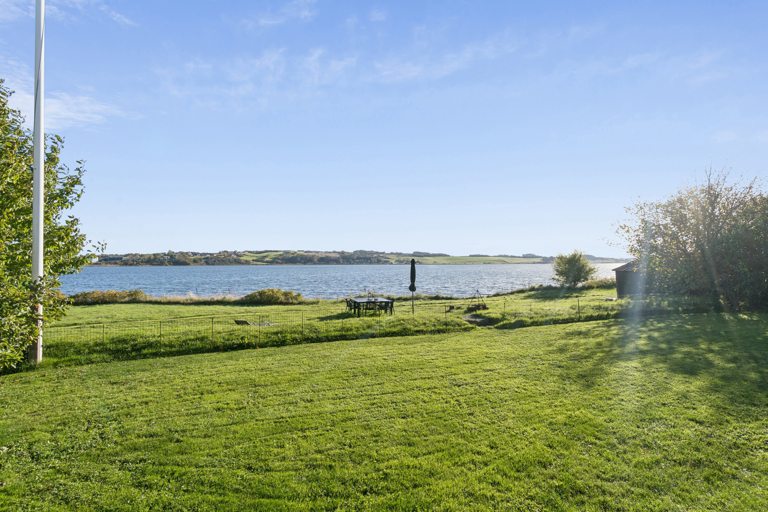 Fremhævet set fra haven billede i fuldskærmstilstand. Billede af Skyumvej 27, Vilsund, 7700 Thisted
