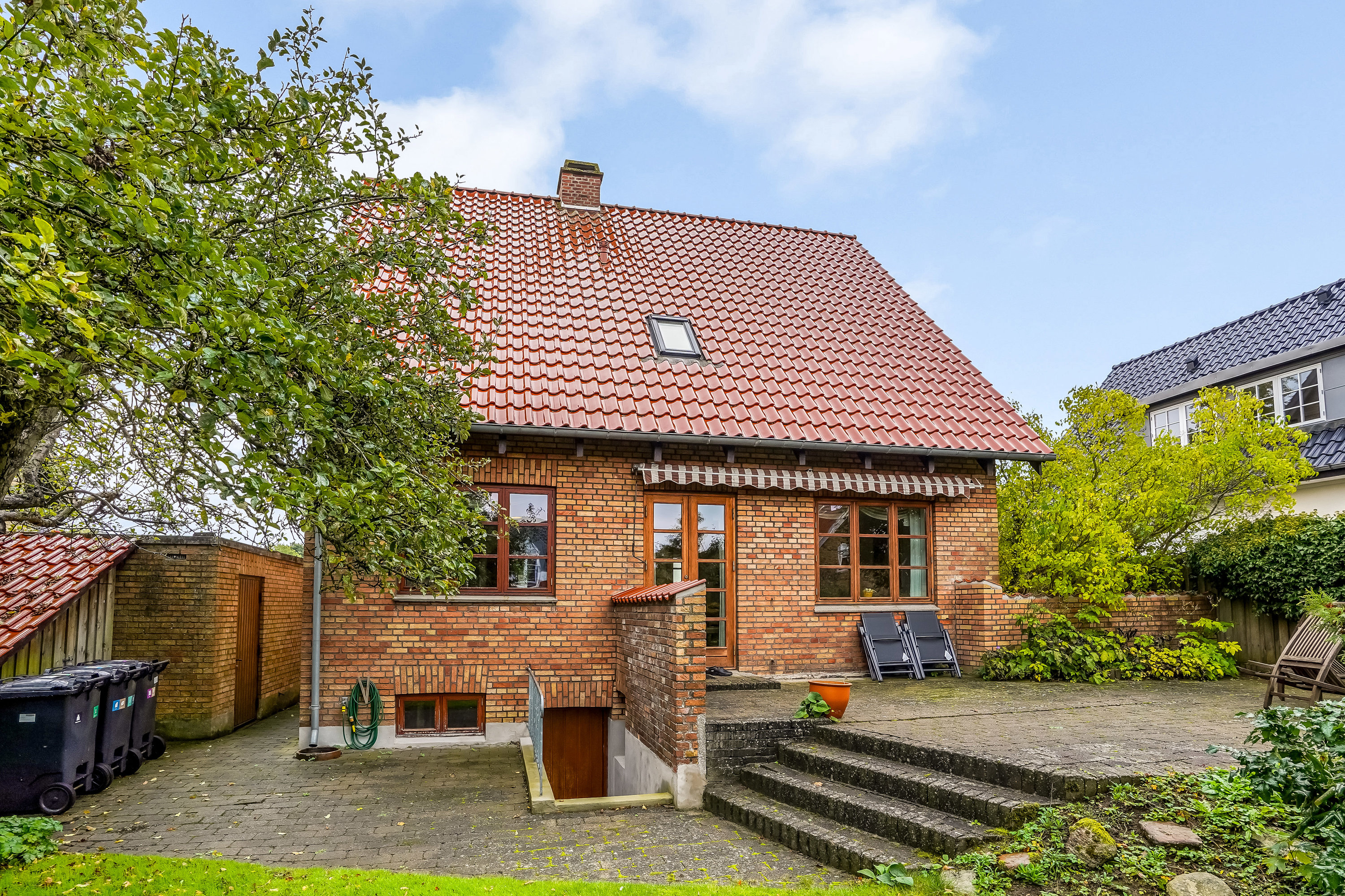 Fremhævet terrasse billede i fuldskærmstilstand. Billede af Kaalundsvej 31, 5230 Odense M