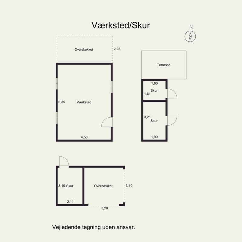 Plantegninger billede af Haraldsholmvej 1, Jels, 6630 Rødding