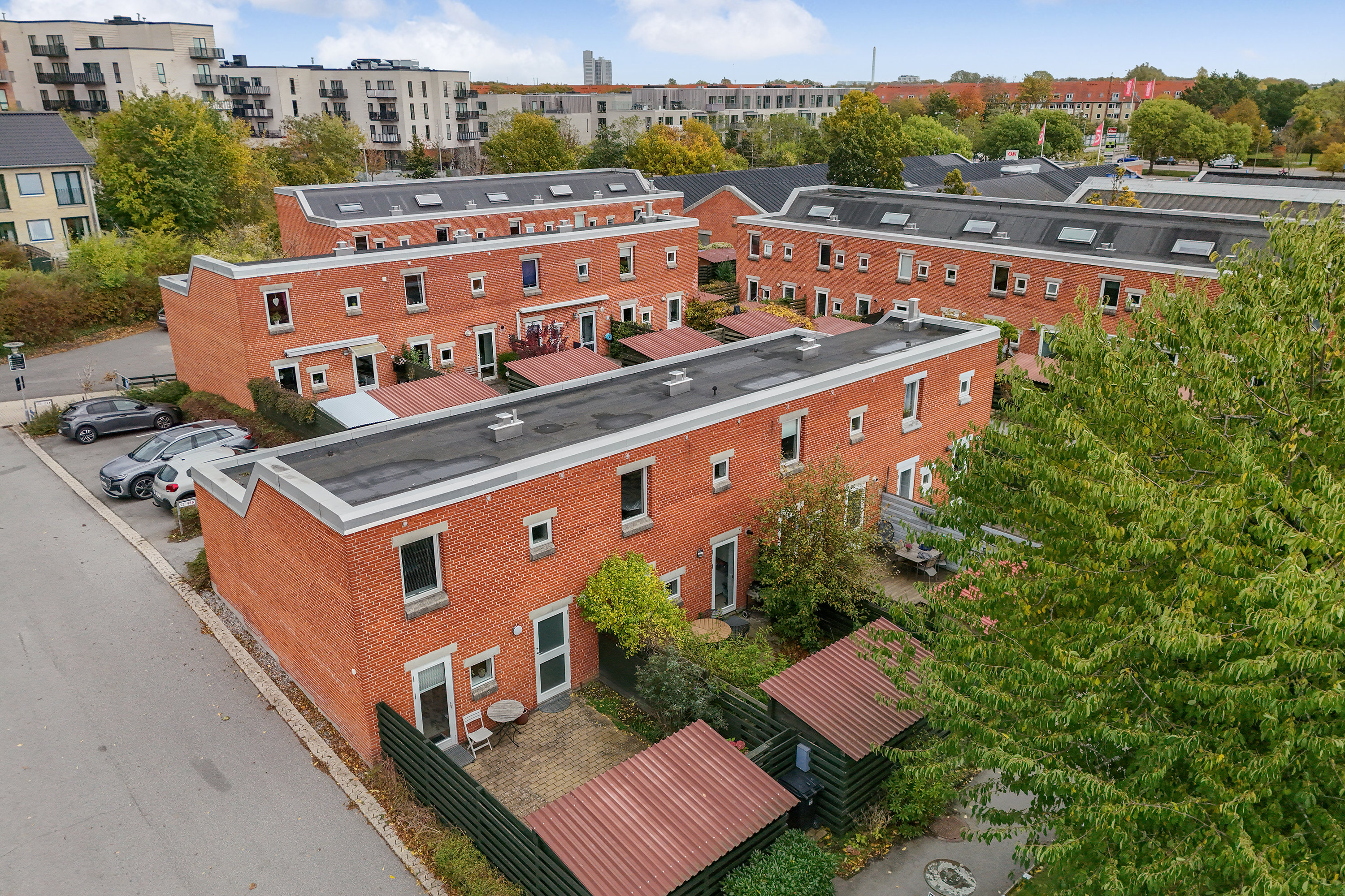 Fremhævet facade billede i fuldskærmstilstand. Billede af Kildestrædet 94, 2740 Skovlunde