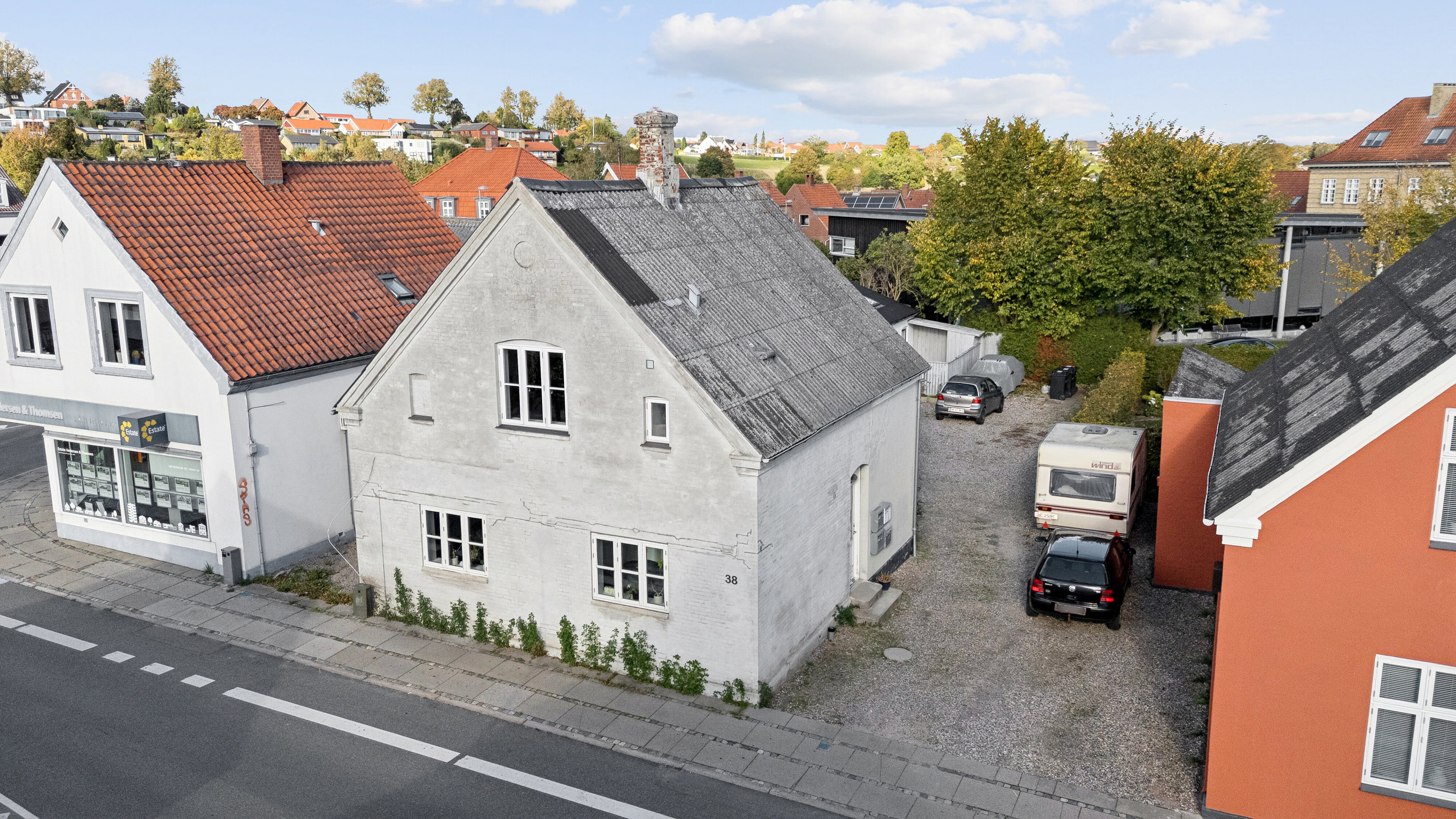 Fremhævet udsigt fra toppen billede i fuldskærmstilstand. Billede af Vestergade 38A, st., 5700 Svendborg