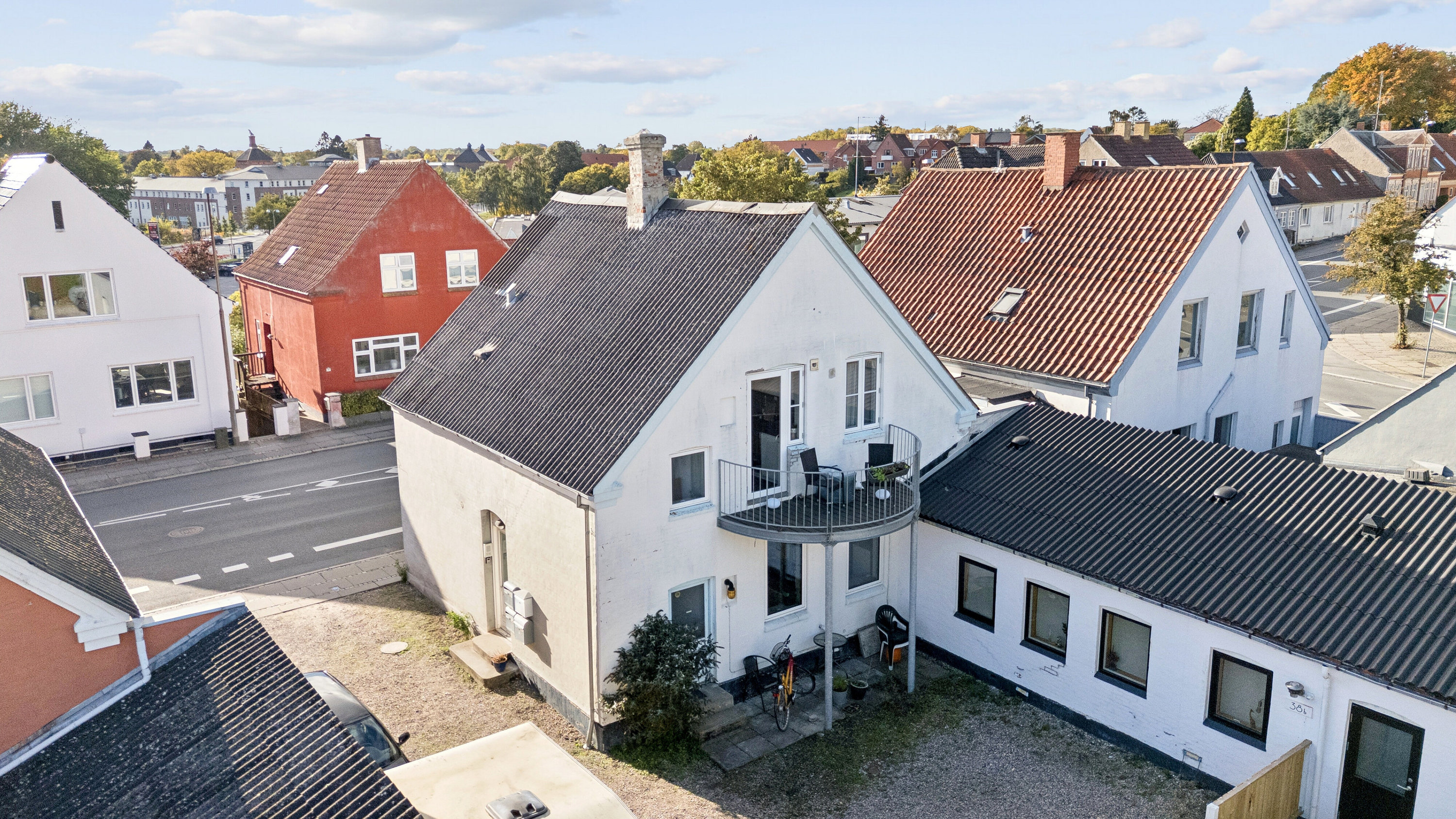 Fremhævet udsigt fra toppen billede i fuldskærmstilstand. Billede af Vestergade 38A, st., 5700 Svendborg